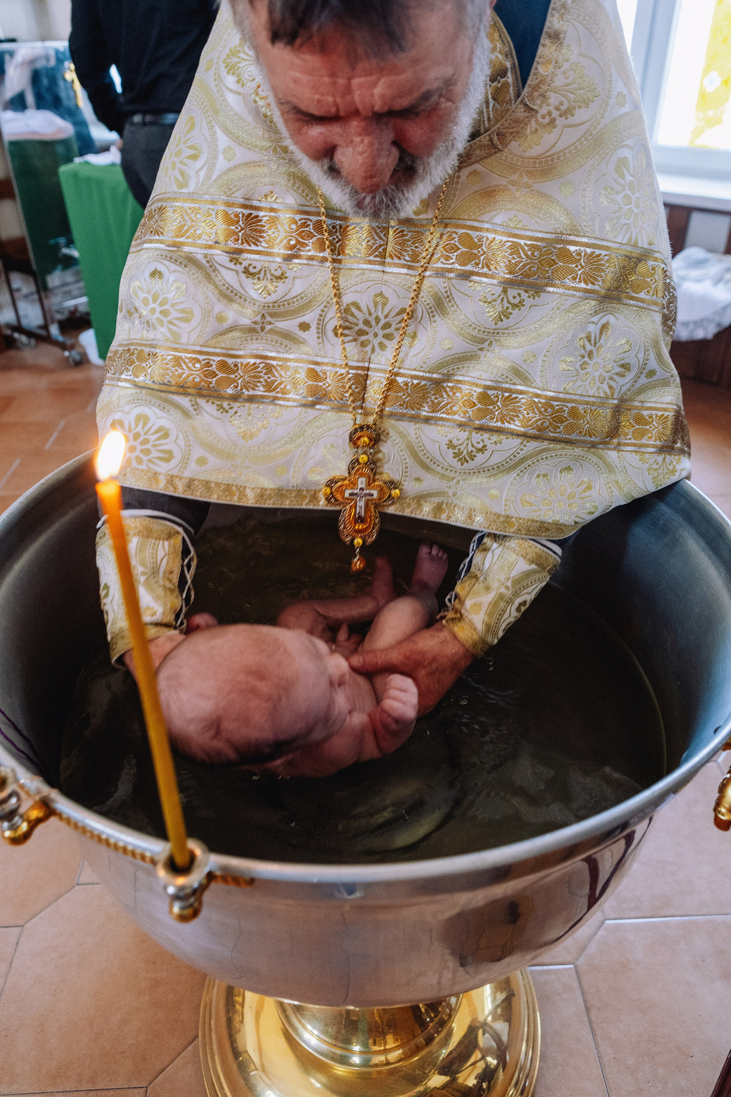 Крещение Артема и Полины. Фотограф в Курске Смирнов Евгений