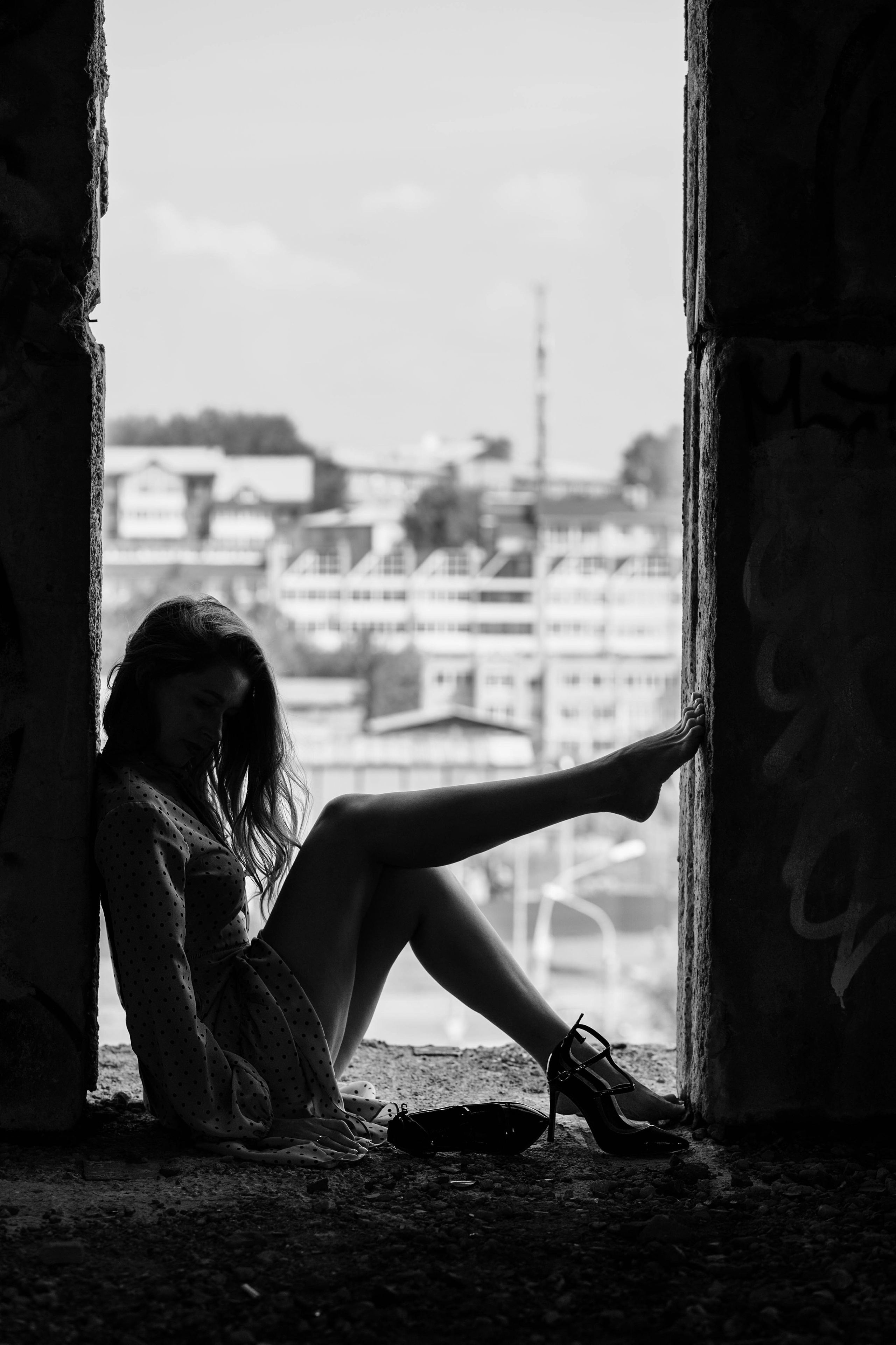 «Заброшка» — фотосессии в заброшенных зданиях. Nadin.K фотограф Иркутск, Байкал, Братск