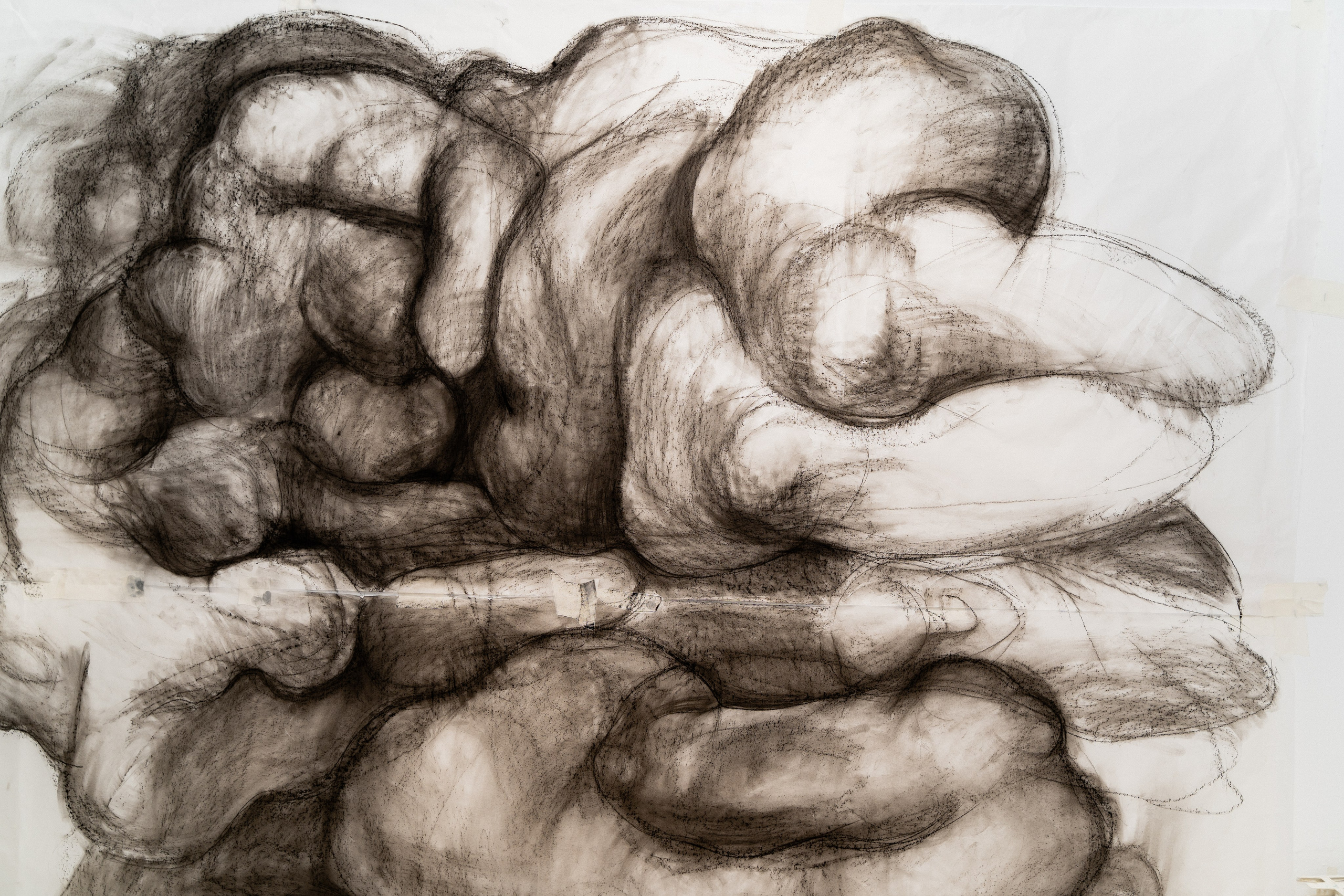 " Графические фрески» 2025. Лилия Ким. Междисциплинарный художник