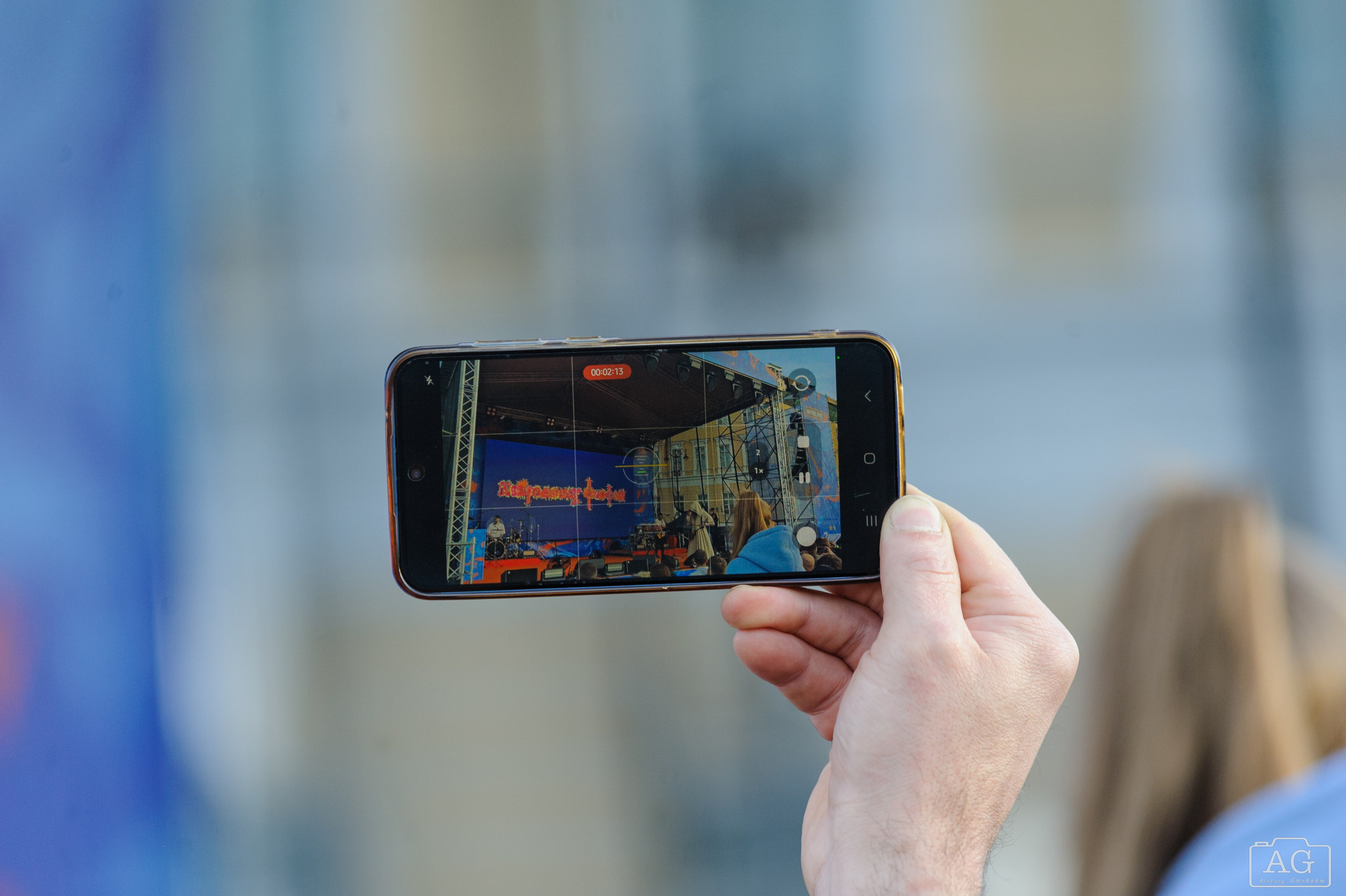 Нейромонах Феофан на открытой тренировке ФК «Зенит». Алексей Горчаков. Фотограф на ваш праздник