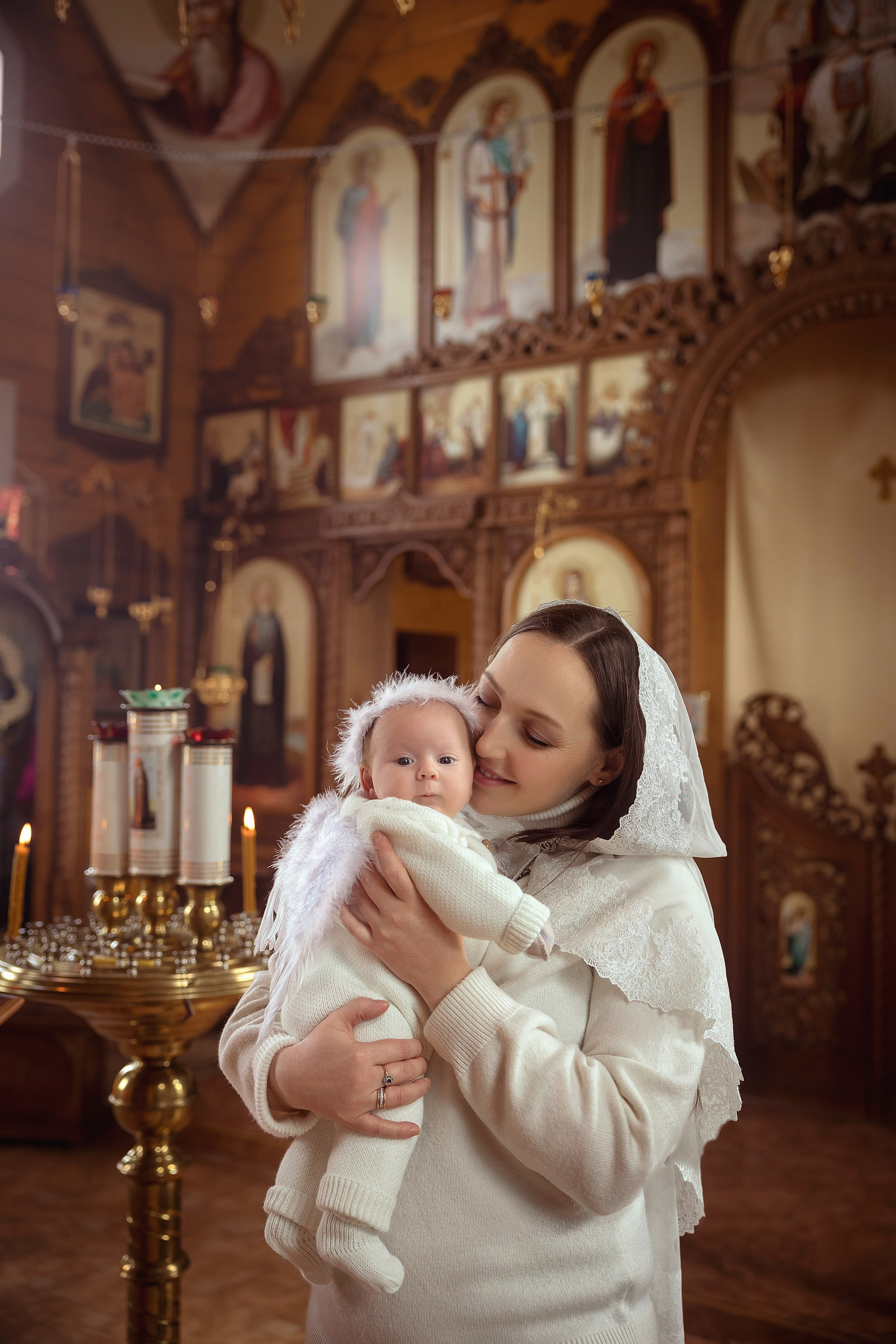 Крещение Евы храм Серафима Саровского. Фотограф на крещение и венчание