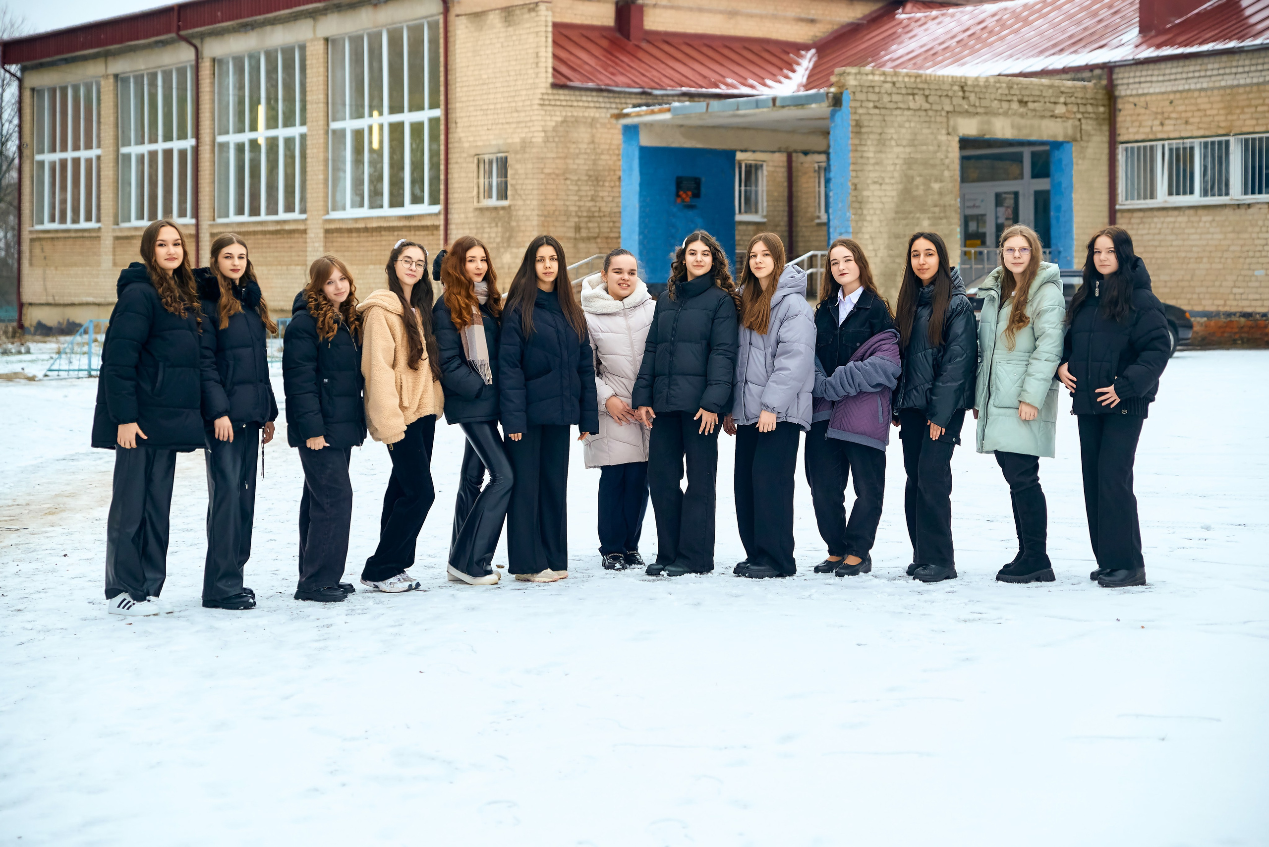 9А класс Хотынецкая СОШ выпуск 2025. Фотограф в Орле Павел Черкасов