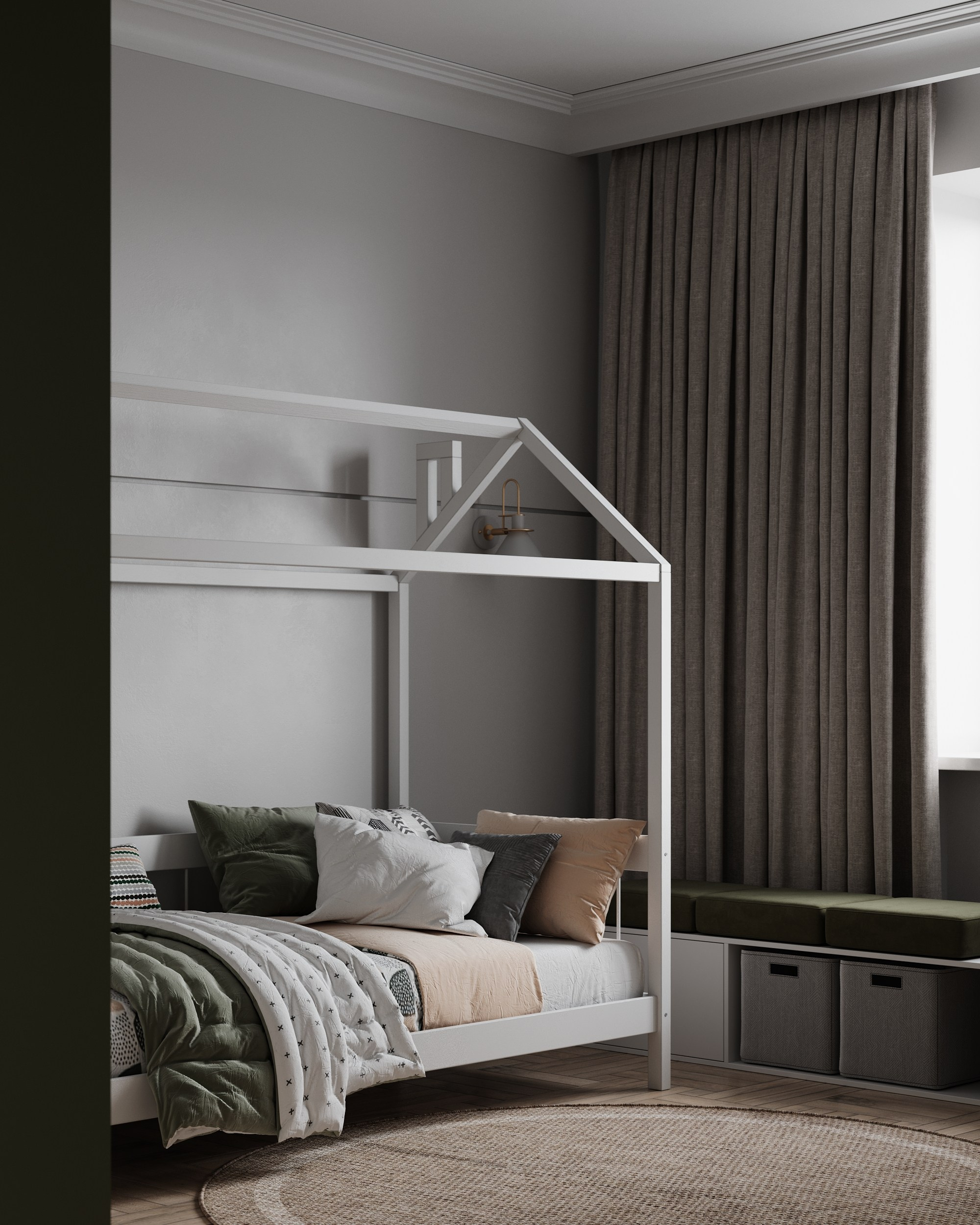 Квартира | Тюмень | 2023. Блинова Анастасия | Интерьерная визуализация