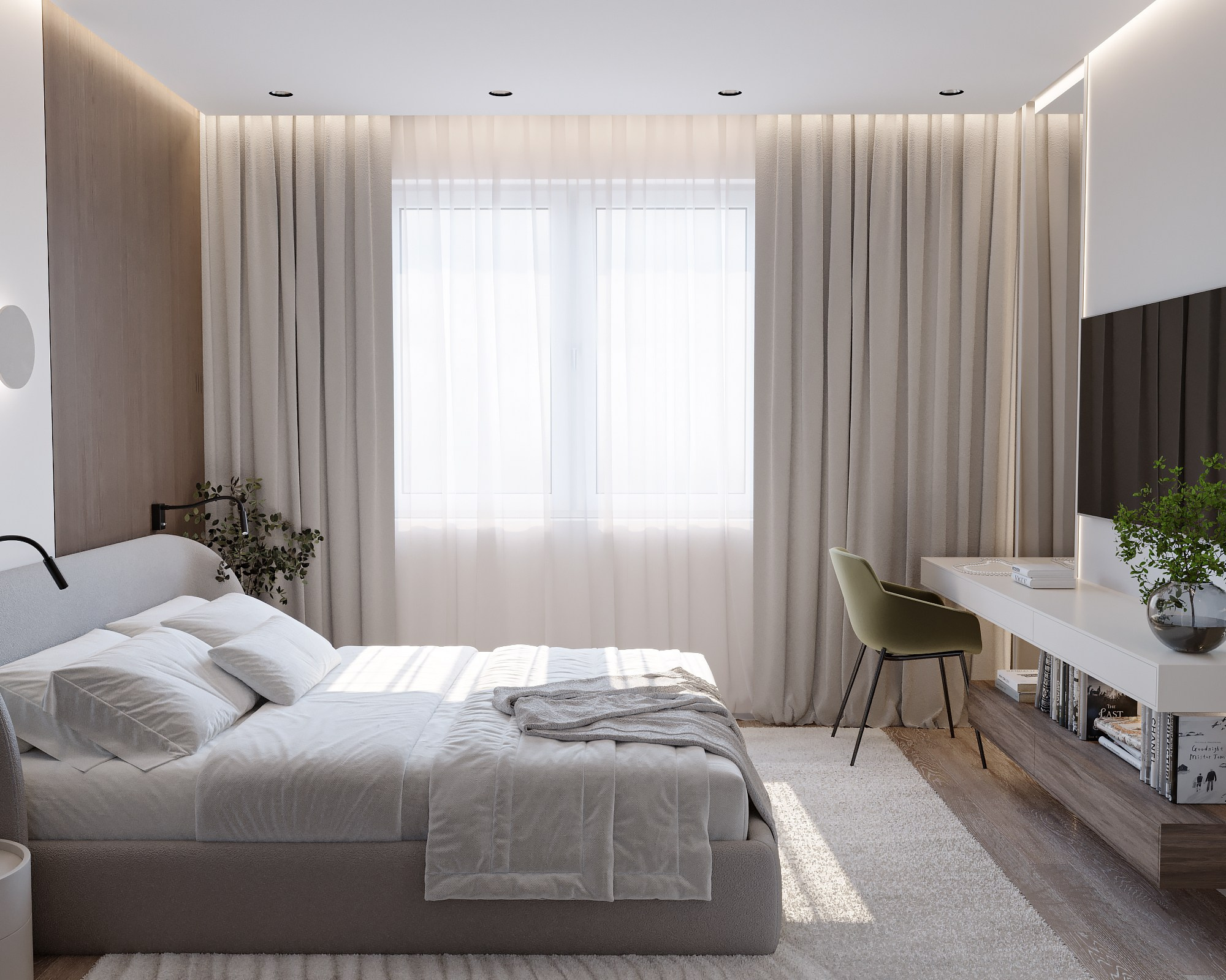 Дизайн-проект 3к квартиры в Дубне. Дизайнер интерьера в Дубне, Москве, Дмитрове