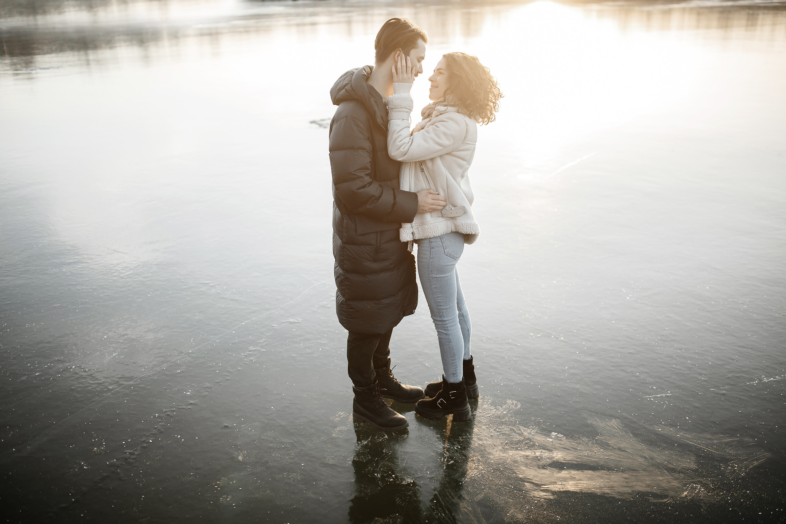 Лавстори на льду. Свадебный фотограф Колесников Антон
