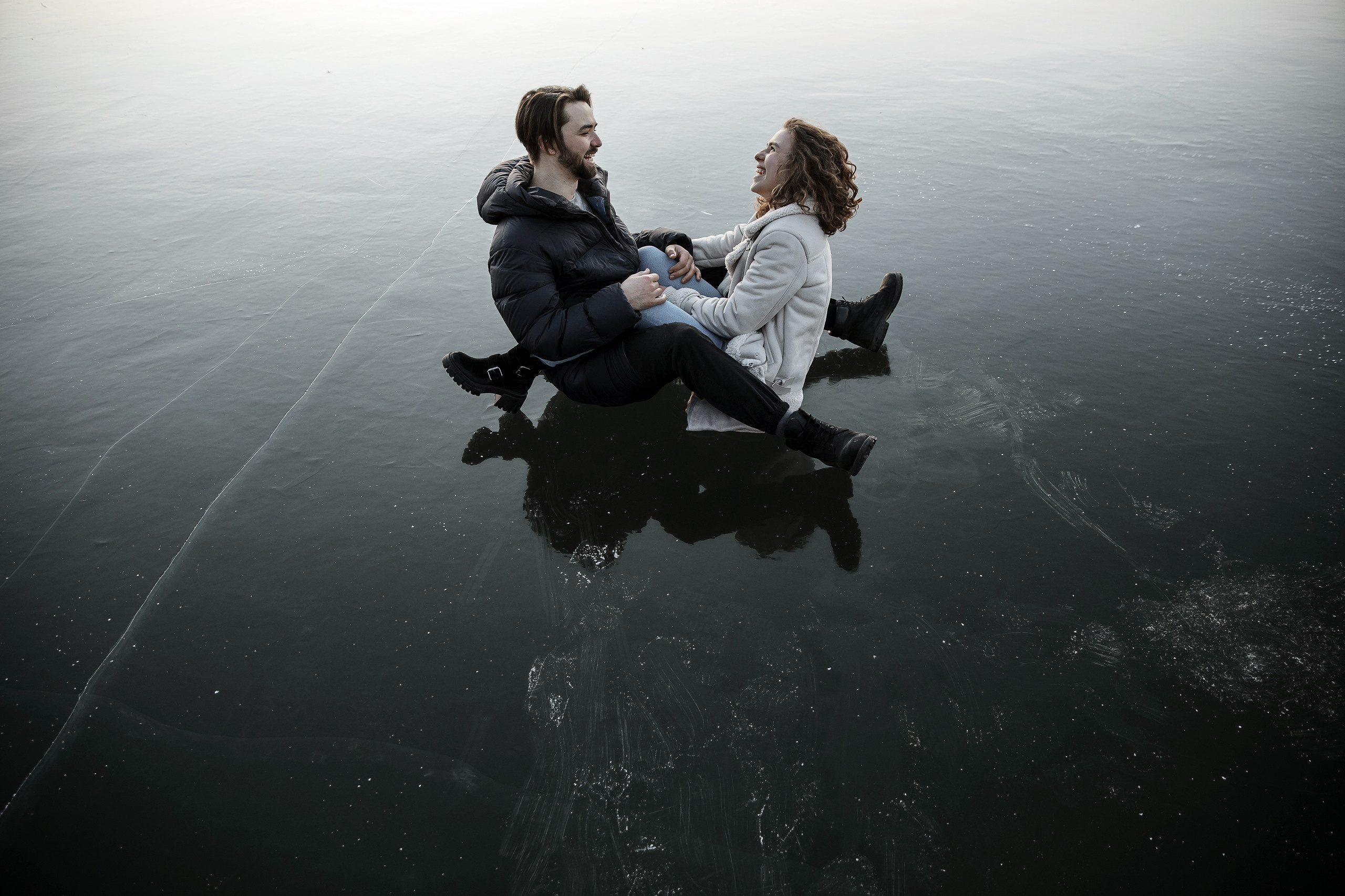 Лавстори на льду. Свадебный фотограф Колесников Антон