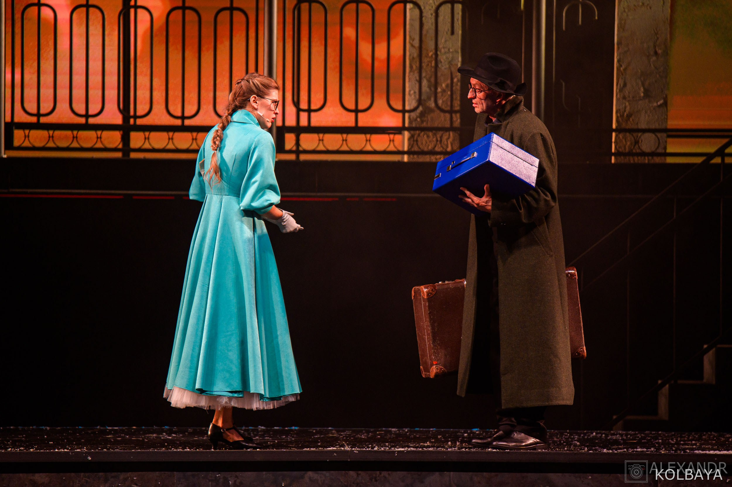 Фоторепортаж с мюзикла Вальс-Бостон 18 сентября 2025 года. Концертный и театральный репортажный фотограф в Москве Александр Колбая