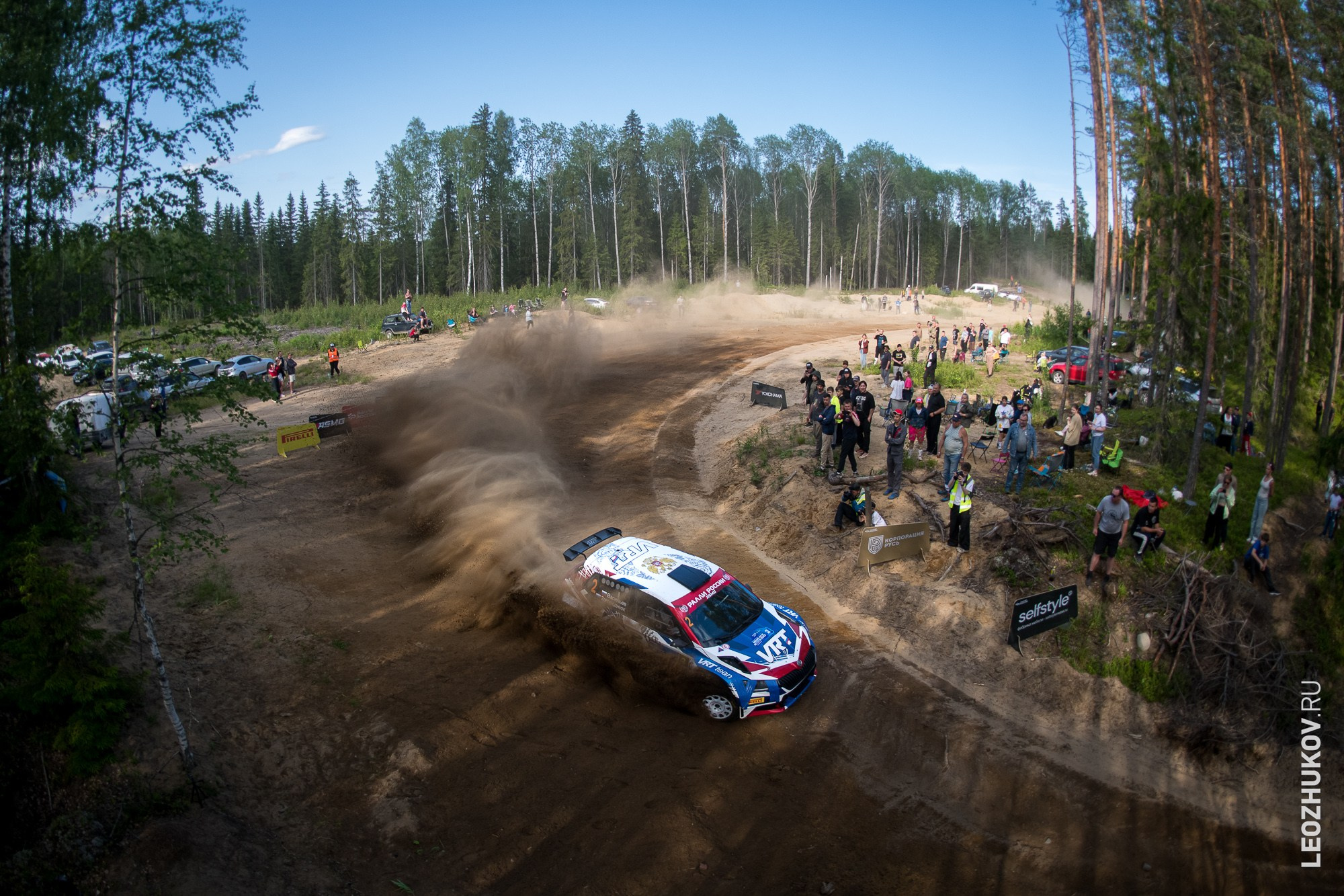 White nights rally 2025. Sports photographer Leonid Zhukov