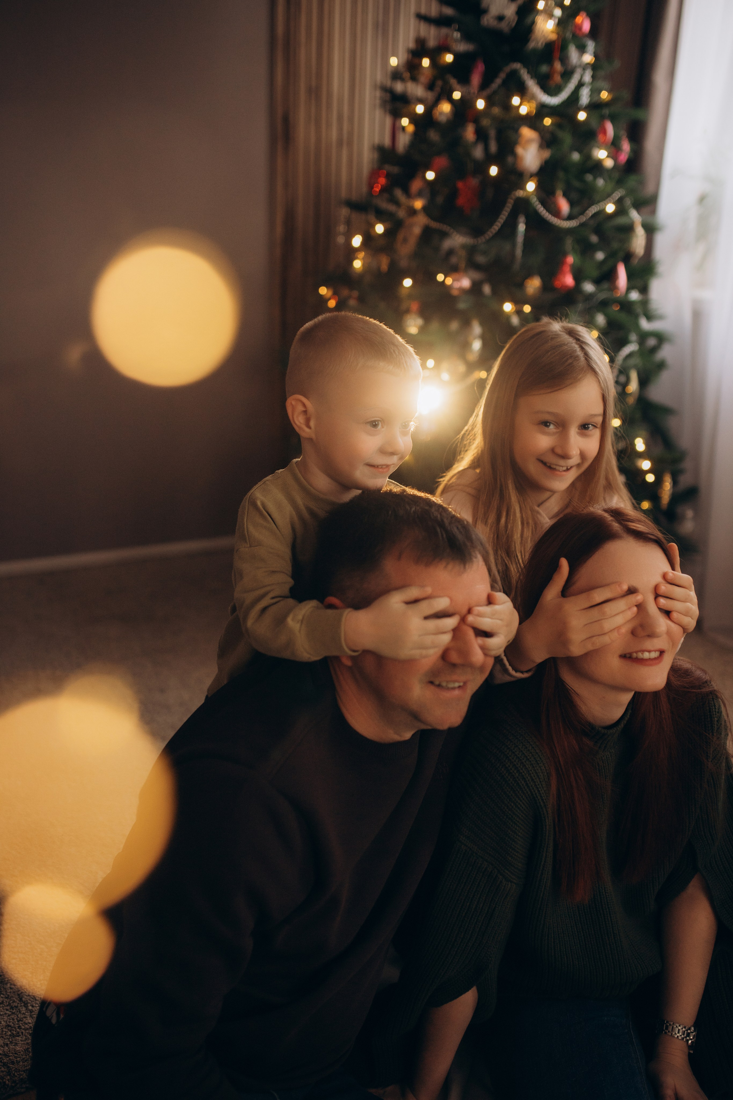 Новый год дома). Семейный и детский фотограф в Краснодаре Катя Гор