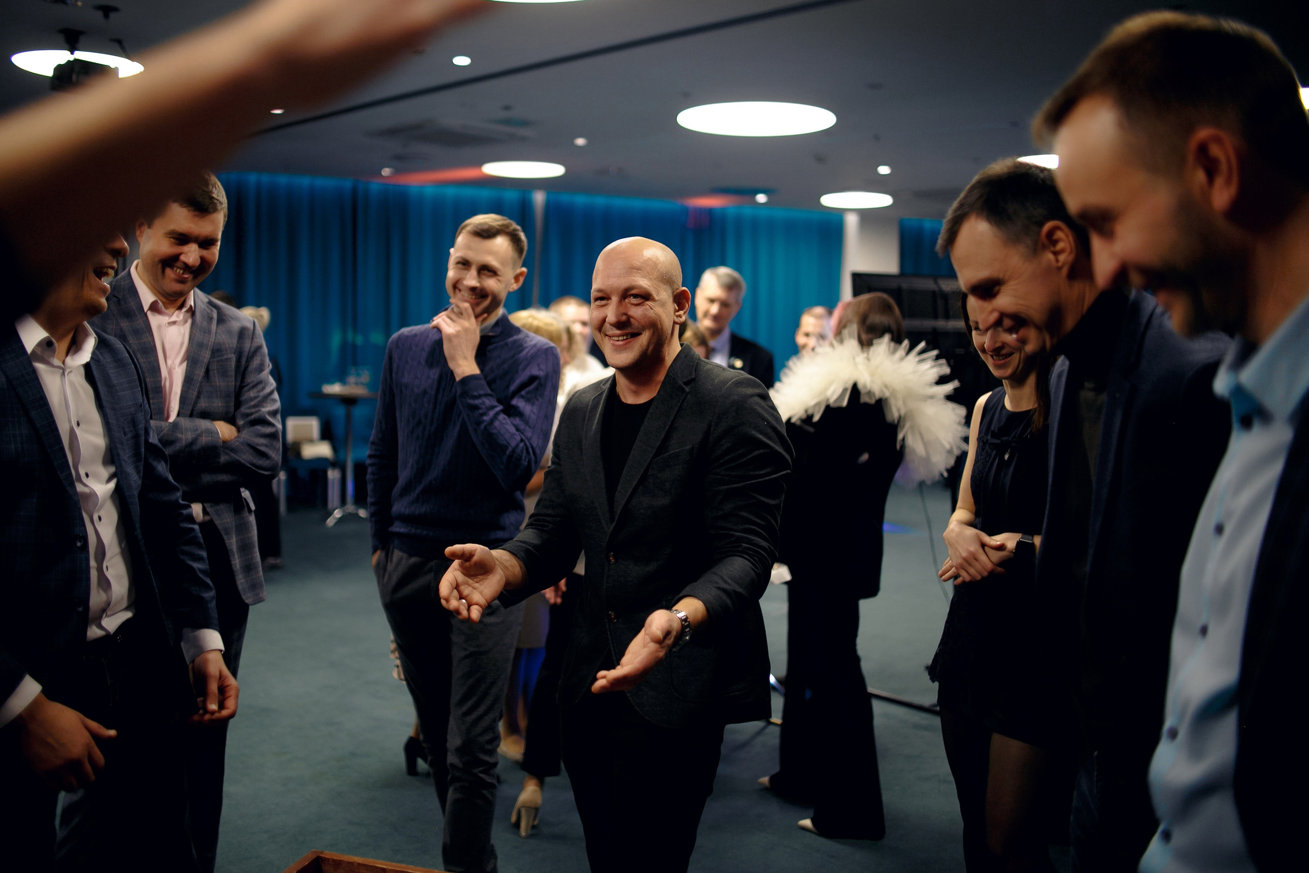 Банкет в гостинице «Космос». Ваш репортажный фотограф Артемий Антонов