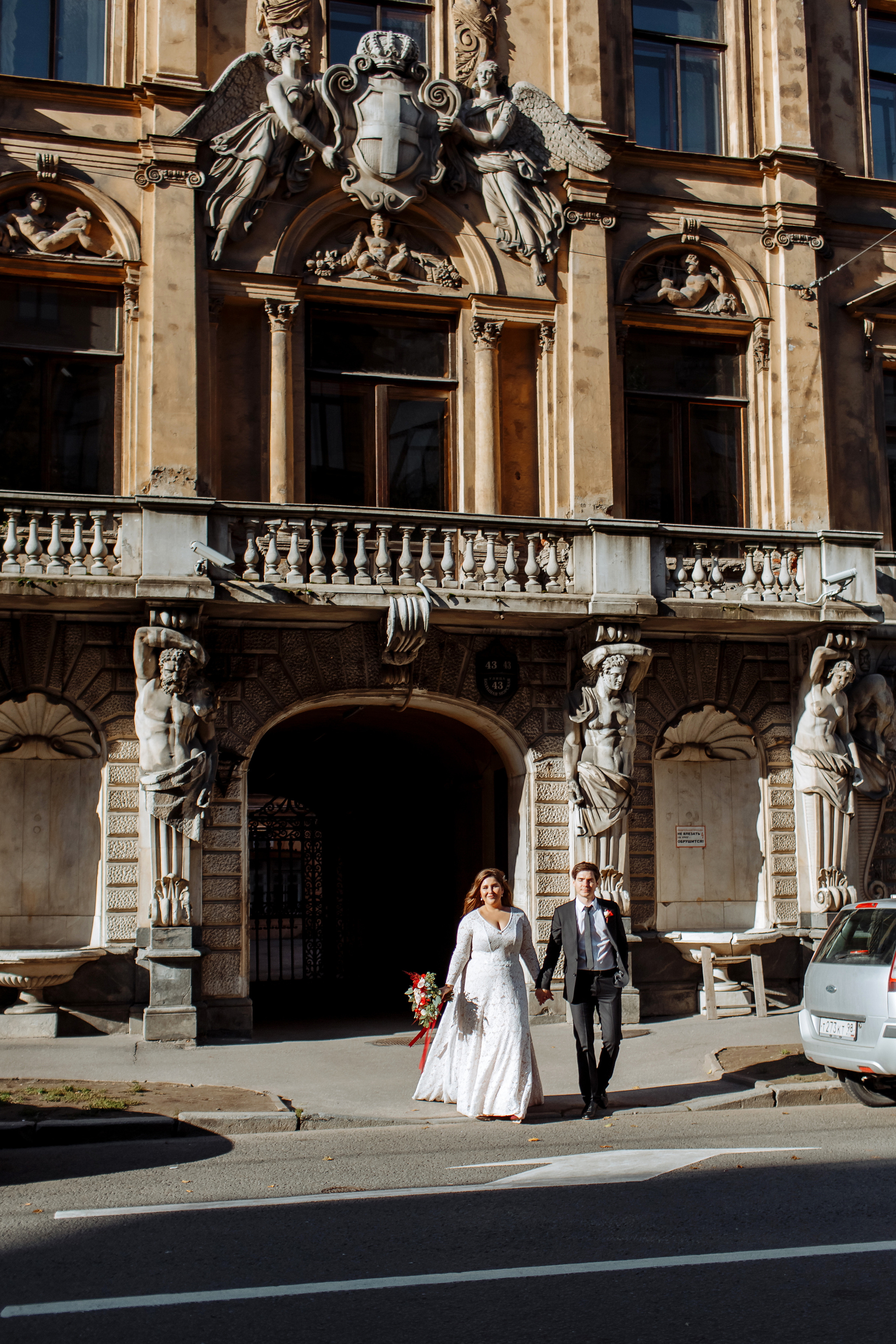 Олеся и Петя. Свадебный фотограф в Санкт-Петербурге