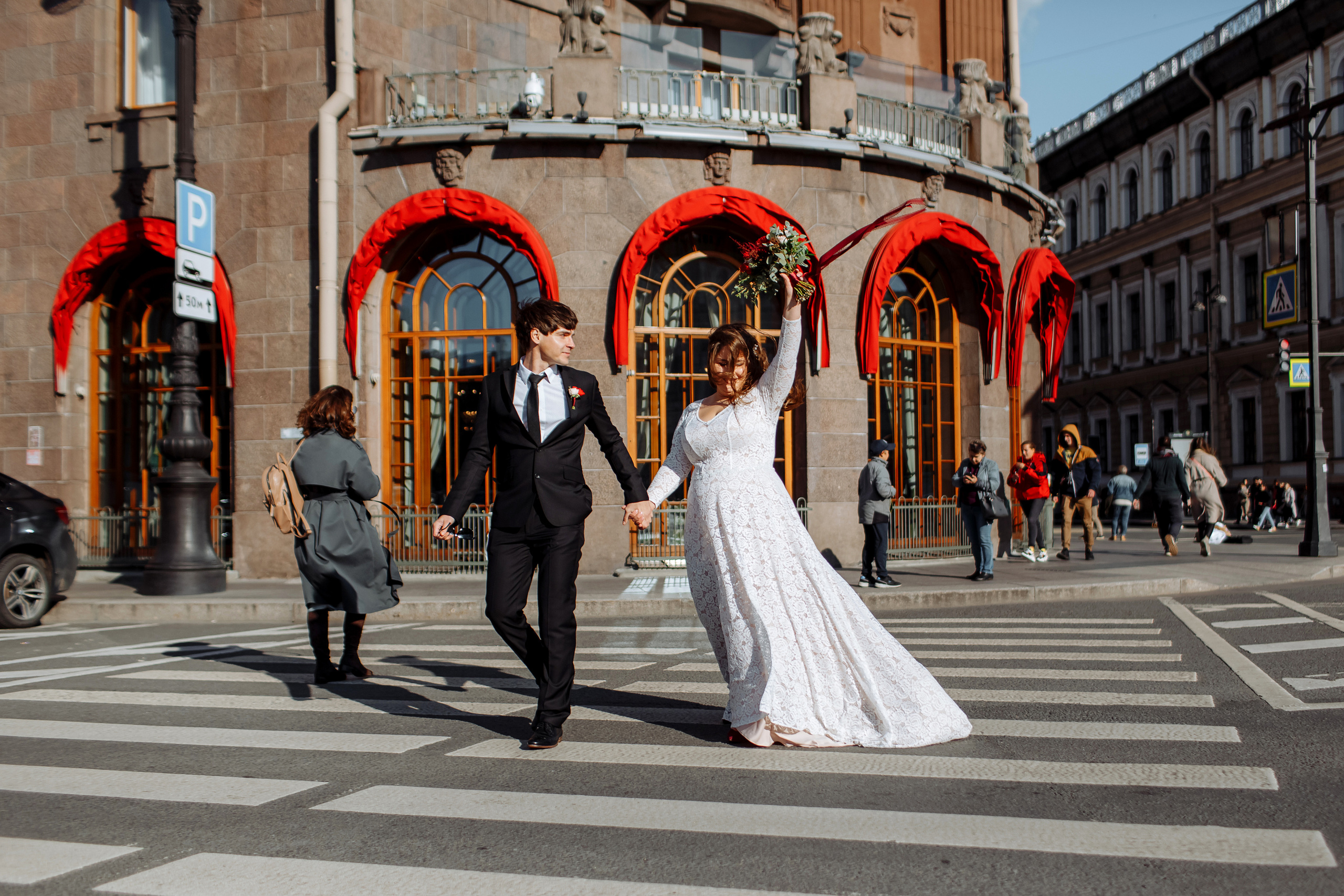 Олеся и Петя. Свадебный фотограф в Санкт-Петербурге