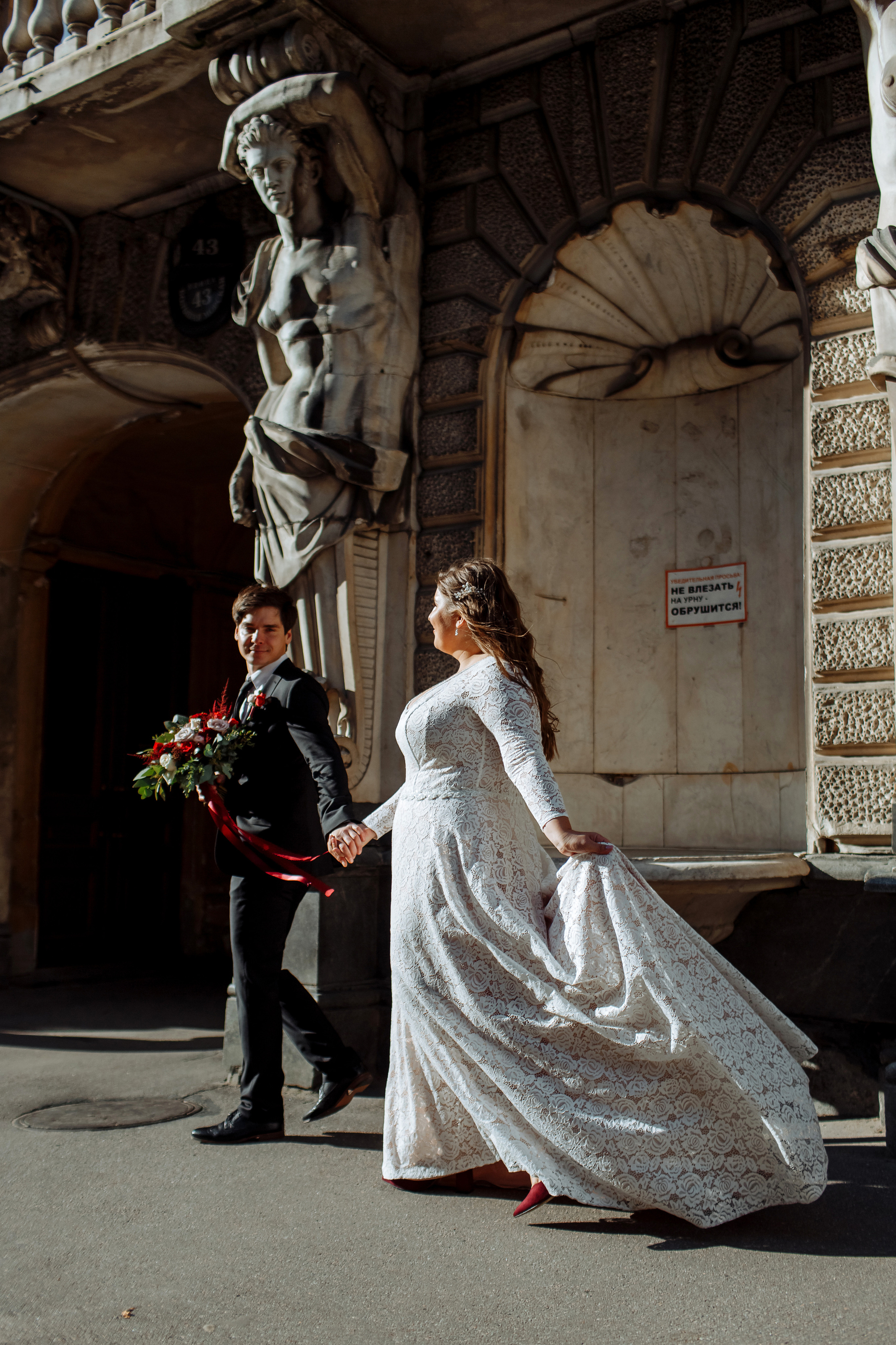 Олеся и Петя. Свадебный фотограф в Санкт-Петербурге