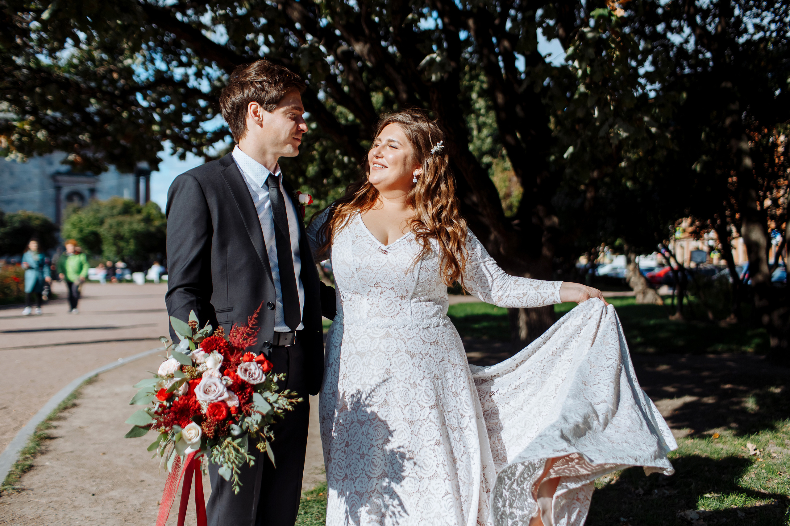 Олеся и Петя. Свадебный фотограф в Санкт-Петербурге