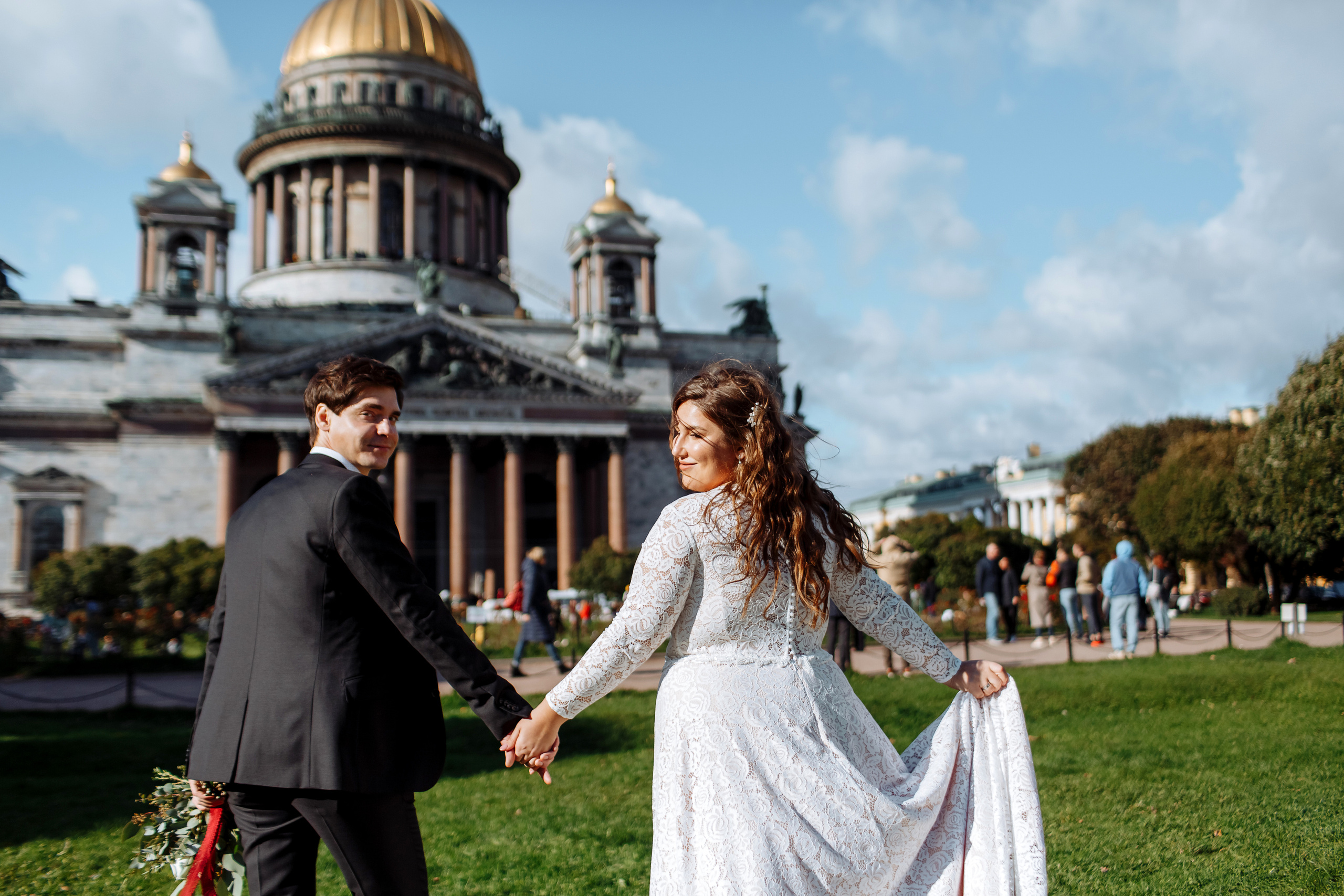 Олеся и Петя. Свадебный фотограф в Санкт-Петербурге