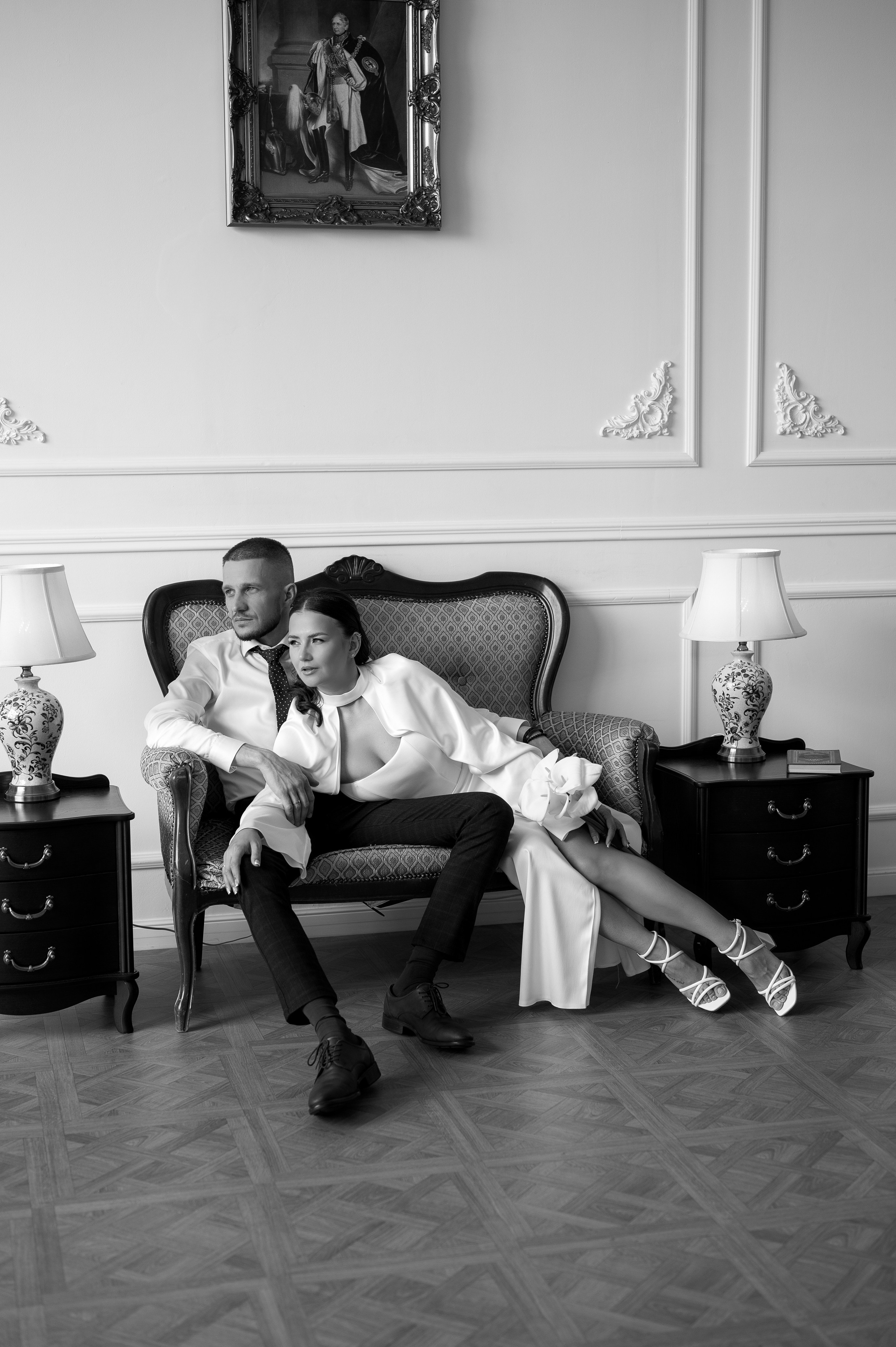 Свадебная фотосессия в студии. Свадебный и семейный фотограф в Краснодаре Алина Мельник