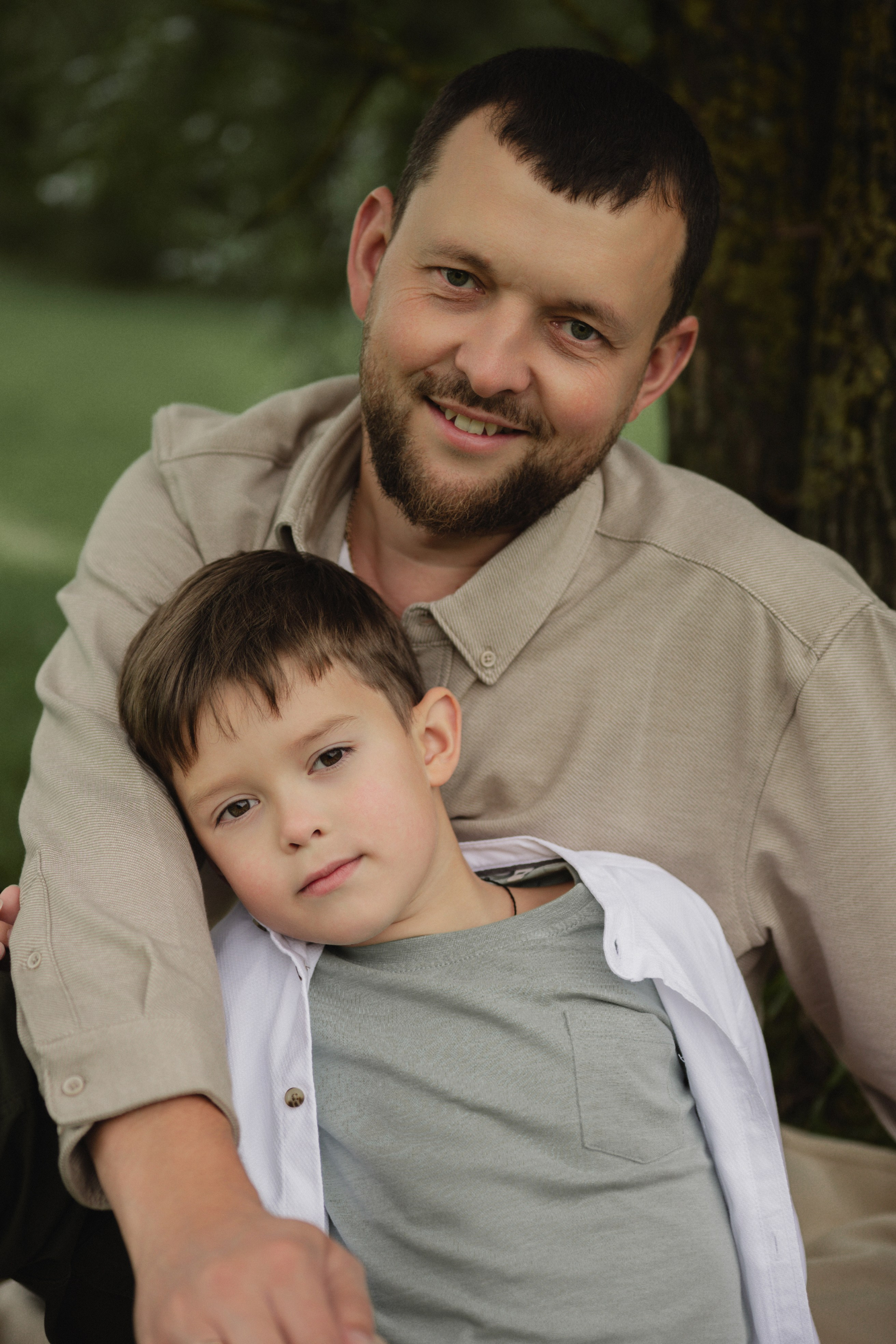 Светлана и Олег с сыновьями