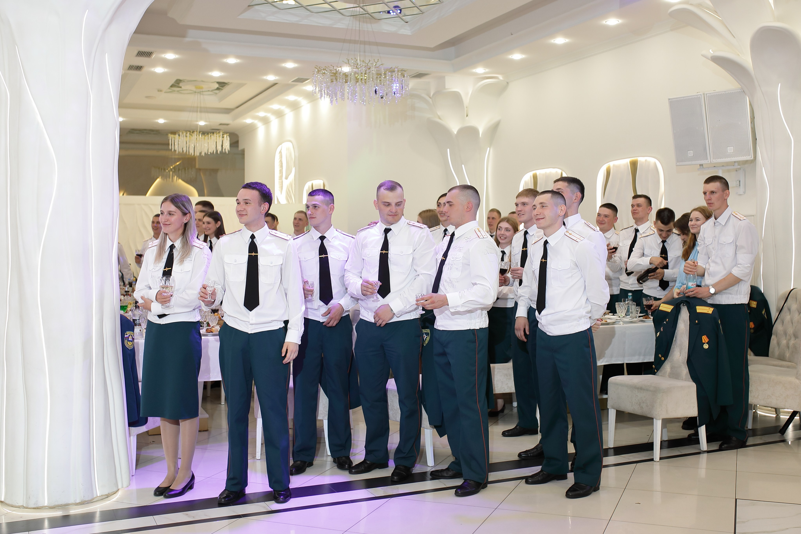 Выпуск Уральского института ГПС МЧС России дворец свадеб Екатеринбург