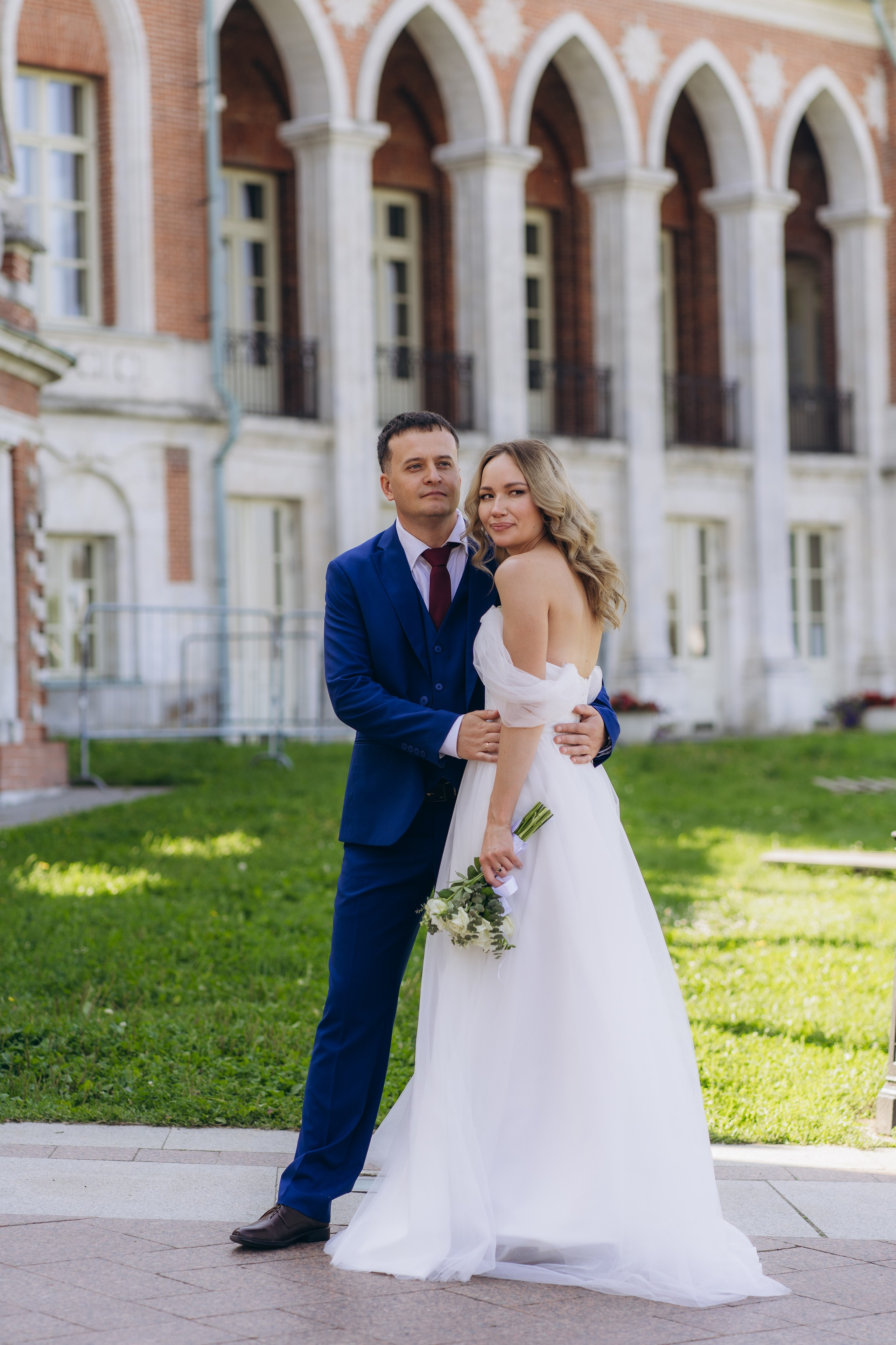 Свадебная фотосессия в Москве Царицыно. Свадебный фотограф в Москве Анна Полушина