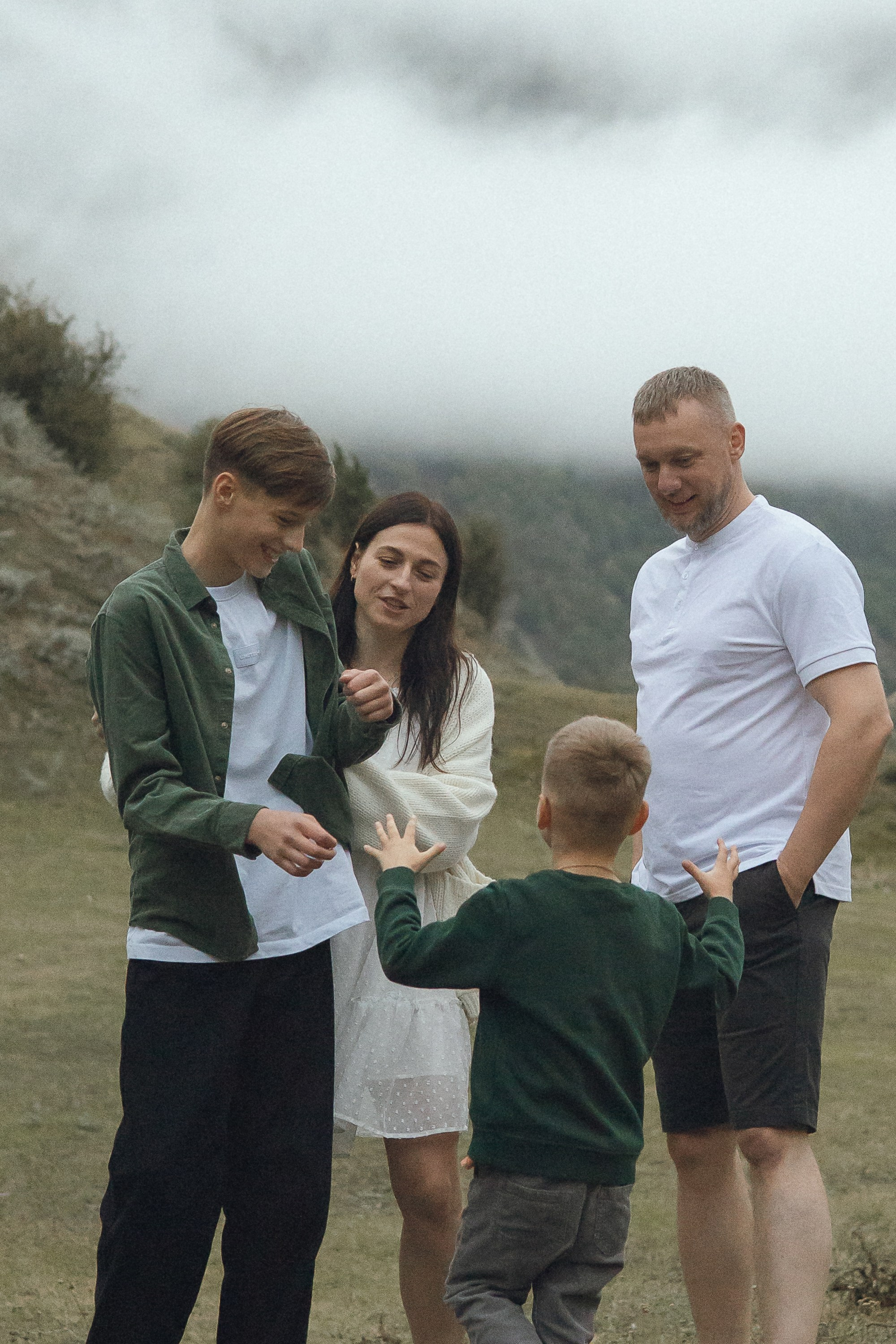 Счастье в горах. Семейный фотограф в Москве Анастасия Марти