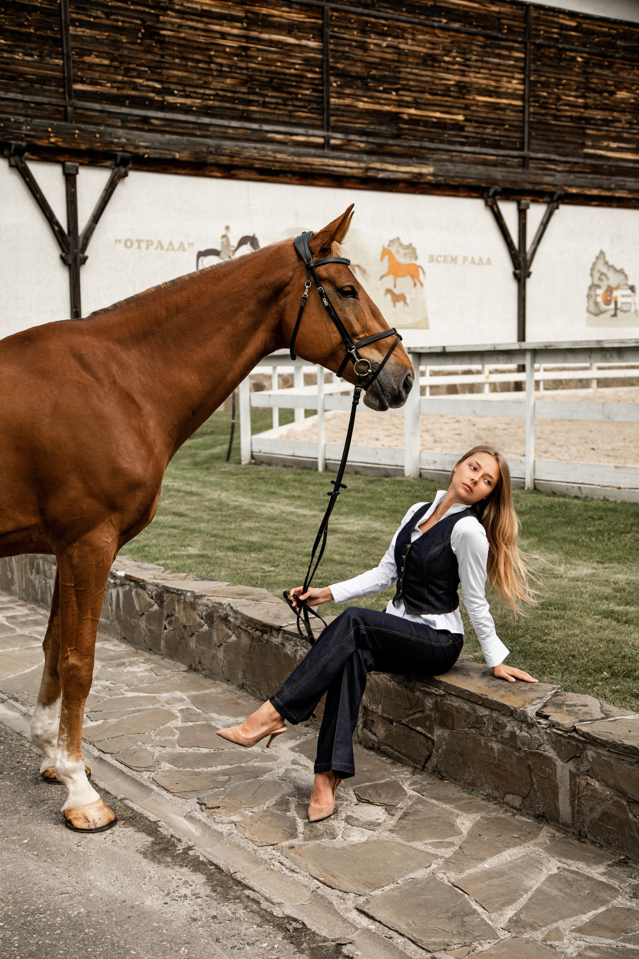 Фотосессии. Veronika Makeeva horse photo