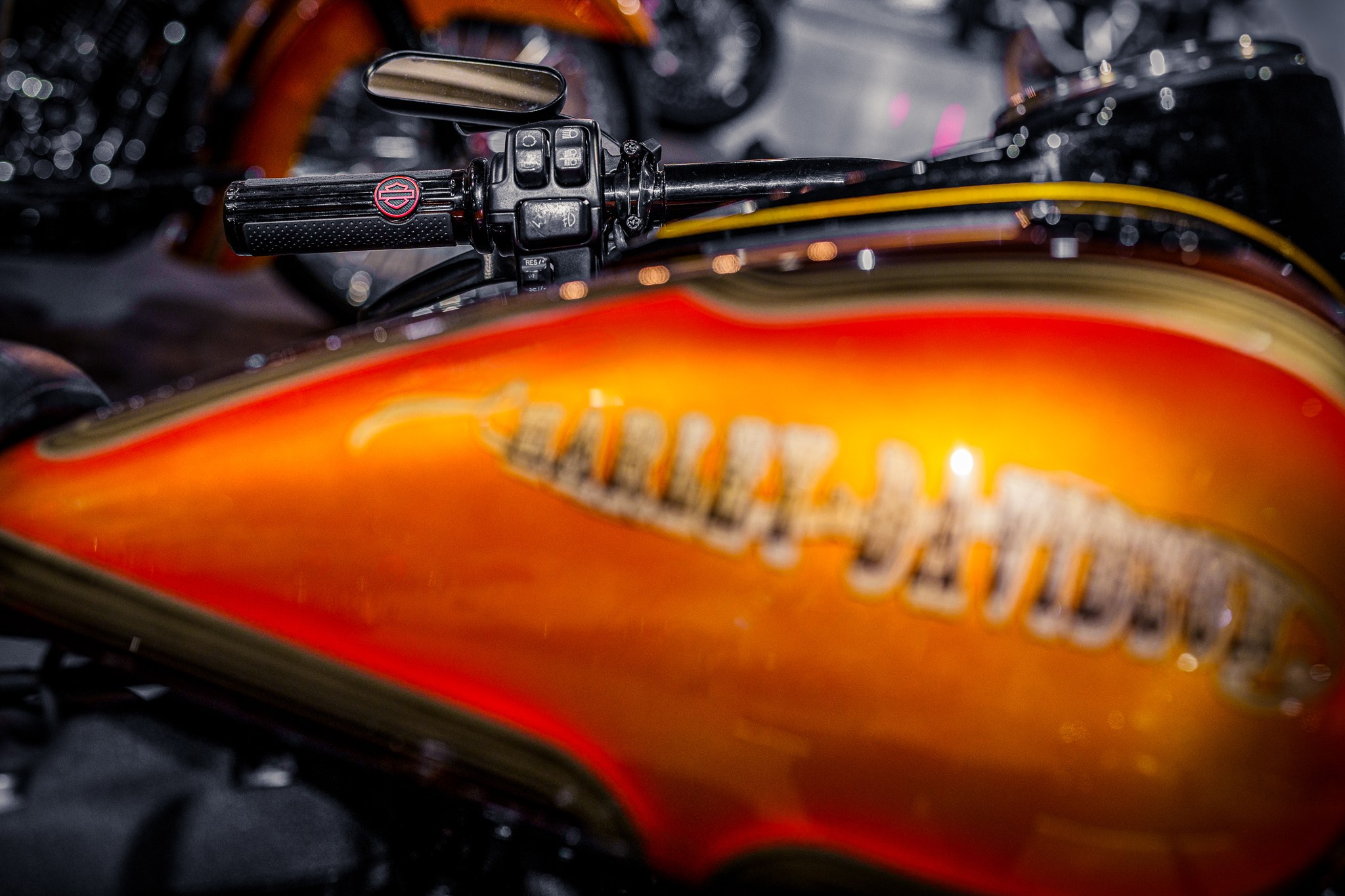 Harley-Davidson. Фотограф в Москве Денис Курашев