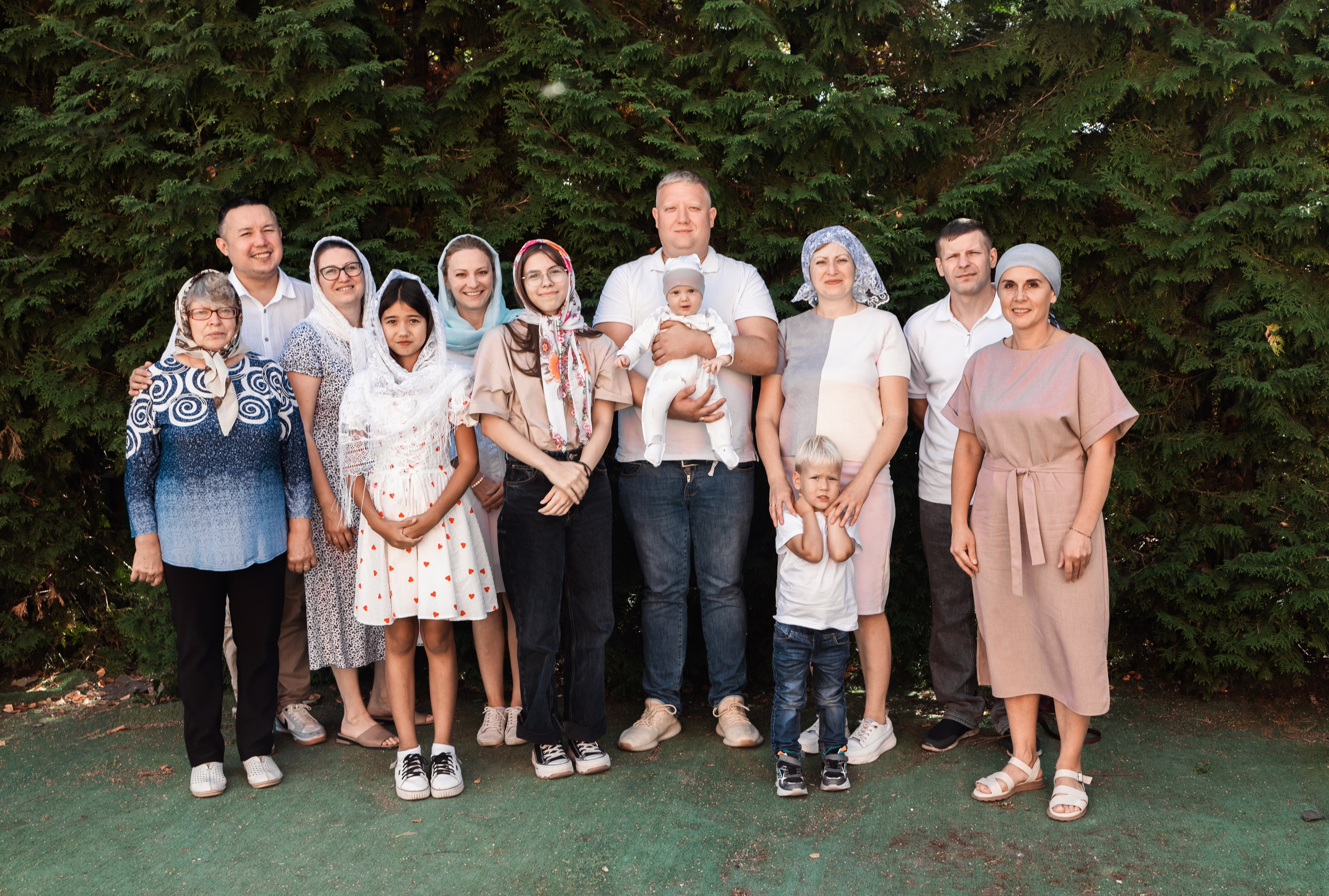 Таинство Крещения Антона в Церкви Архангела Михаила. Детский и семейный фотограф в Пушкино, Мытищи, Москва Сергеева Светлана