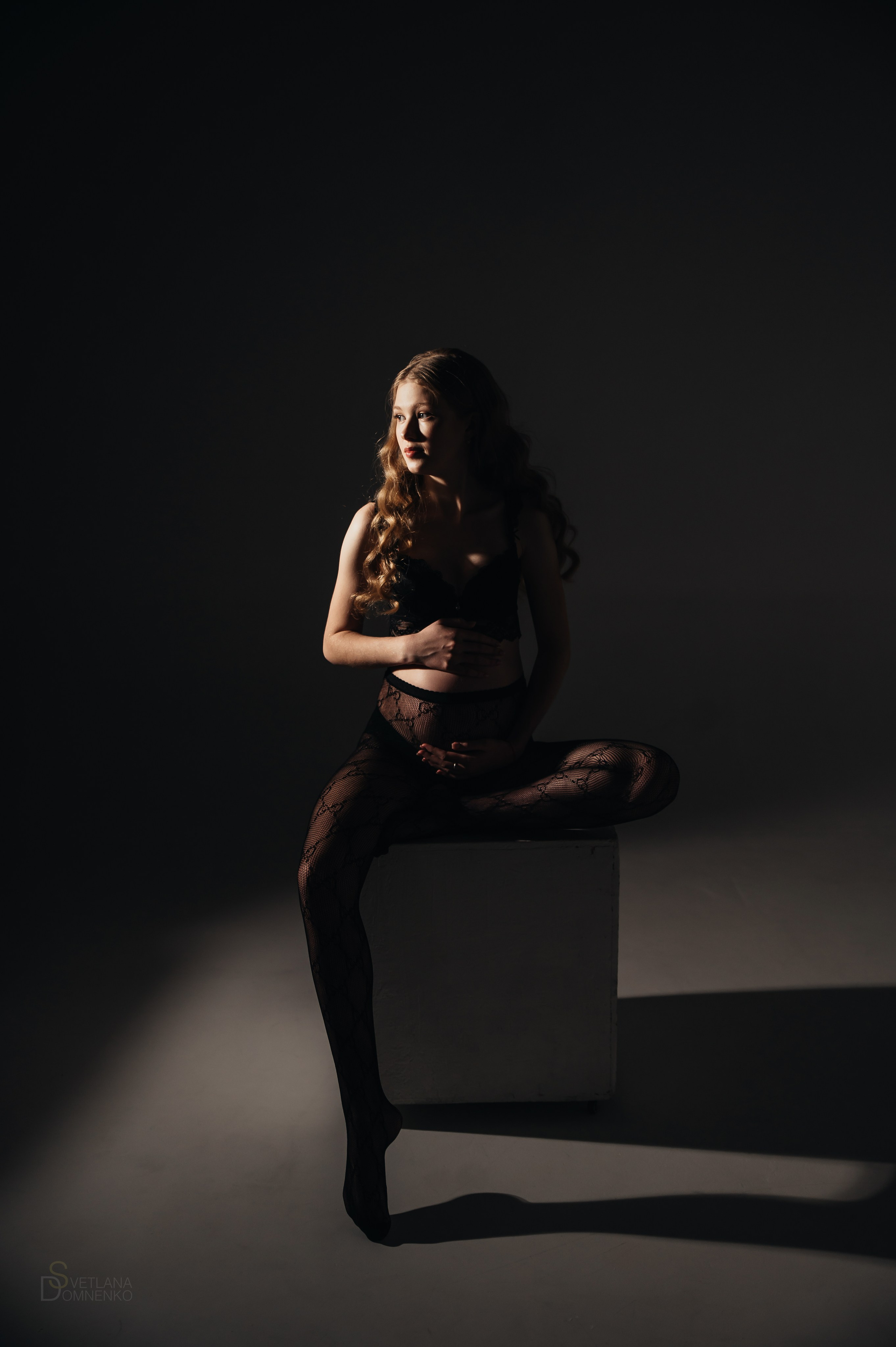 Фотосессия беременности studio. Фотограф Тольятти, Самара Домненко Светлана