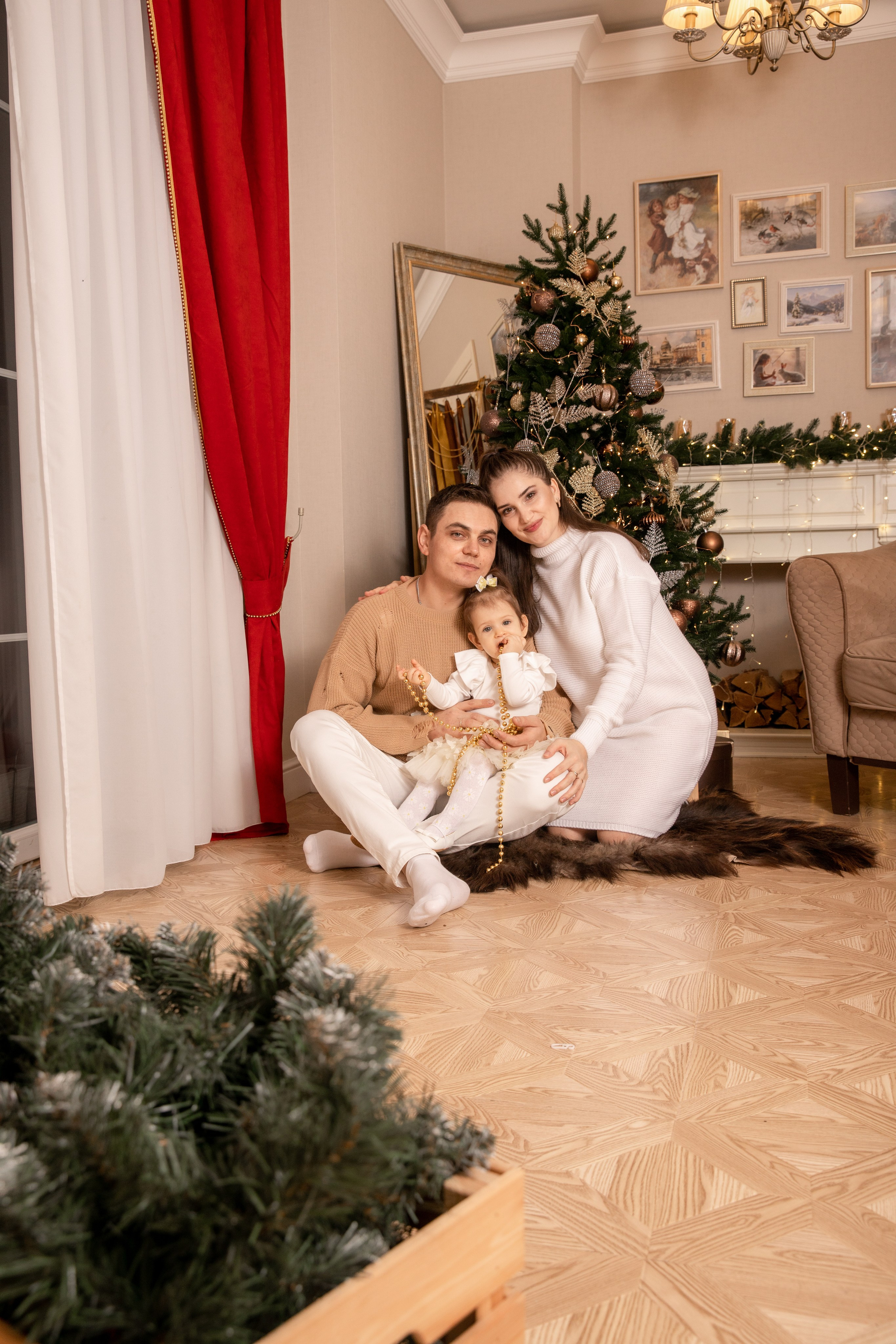 Первые новогодние для Катюши. Фотограф в Железнодорожном и Балашихе