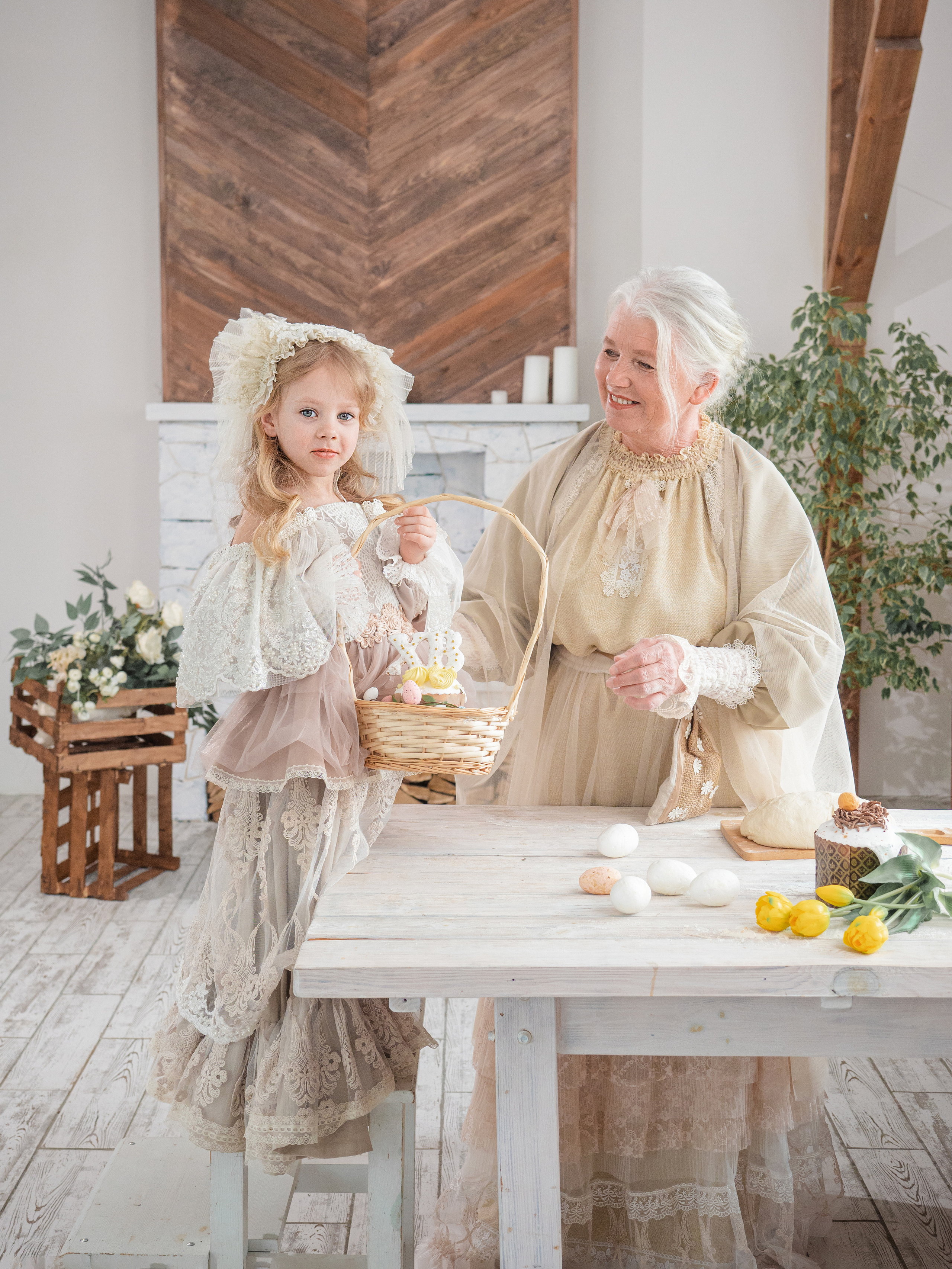 Бабушка и внучка. Свадебный и репортажный фотограф Элина Козырьянова