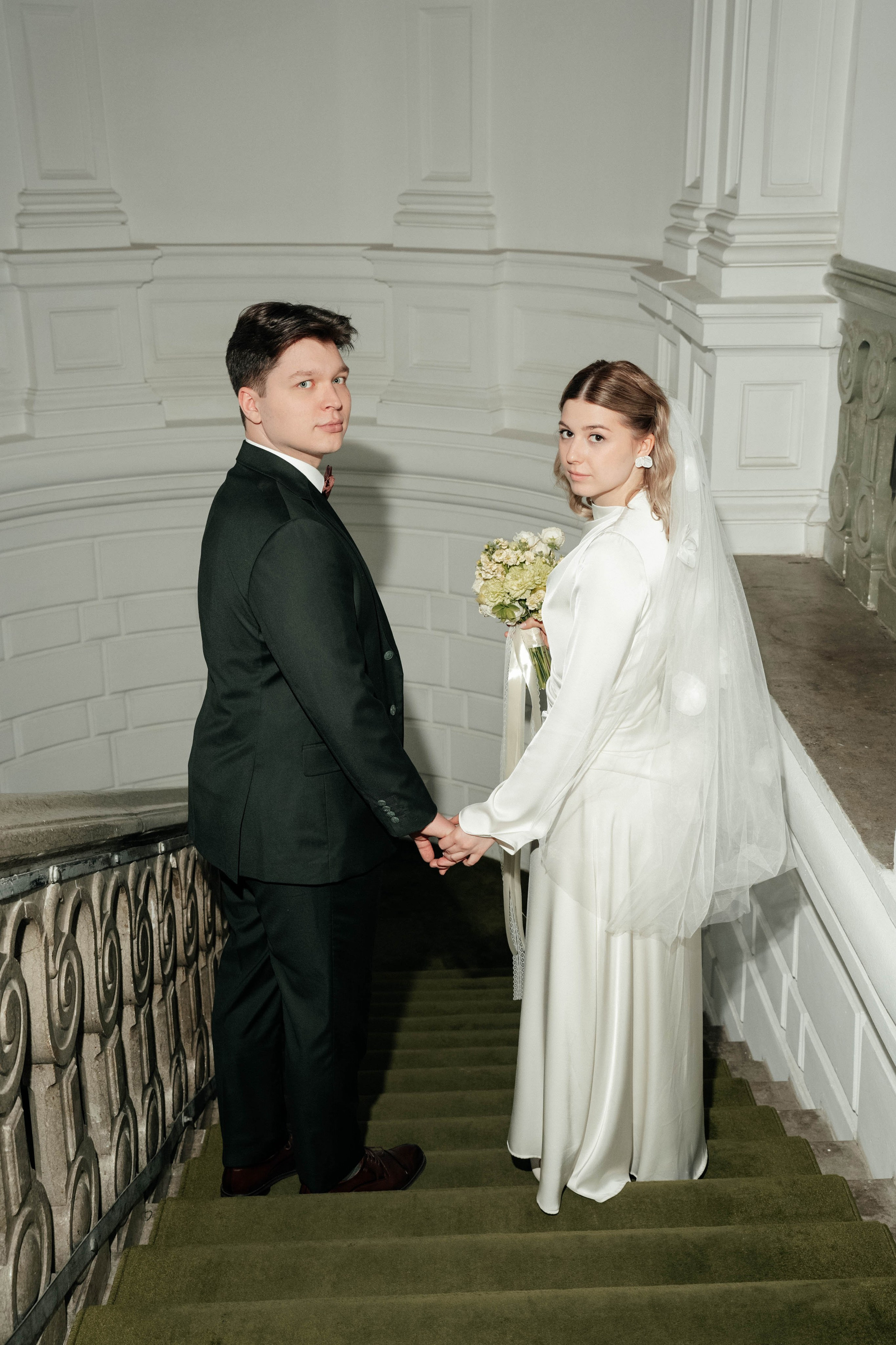 Евгений и Анастасия / Особняк Спиридонова, МГУ. Свадебный фотограф Москва Александра Аверкова