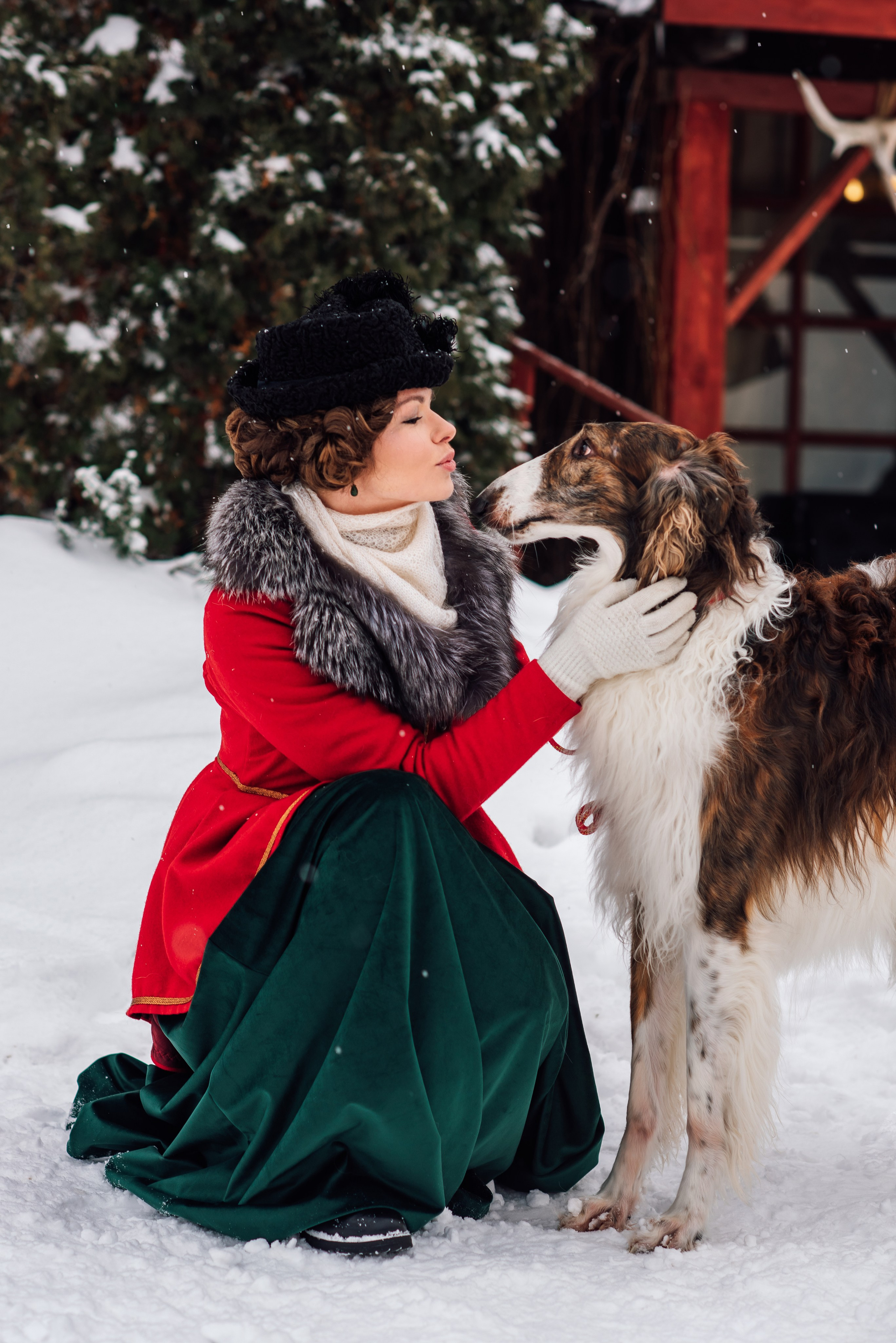 Зимняя парфорсная охота. Фотограф Диана Вальтер