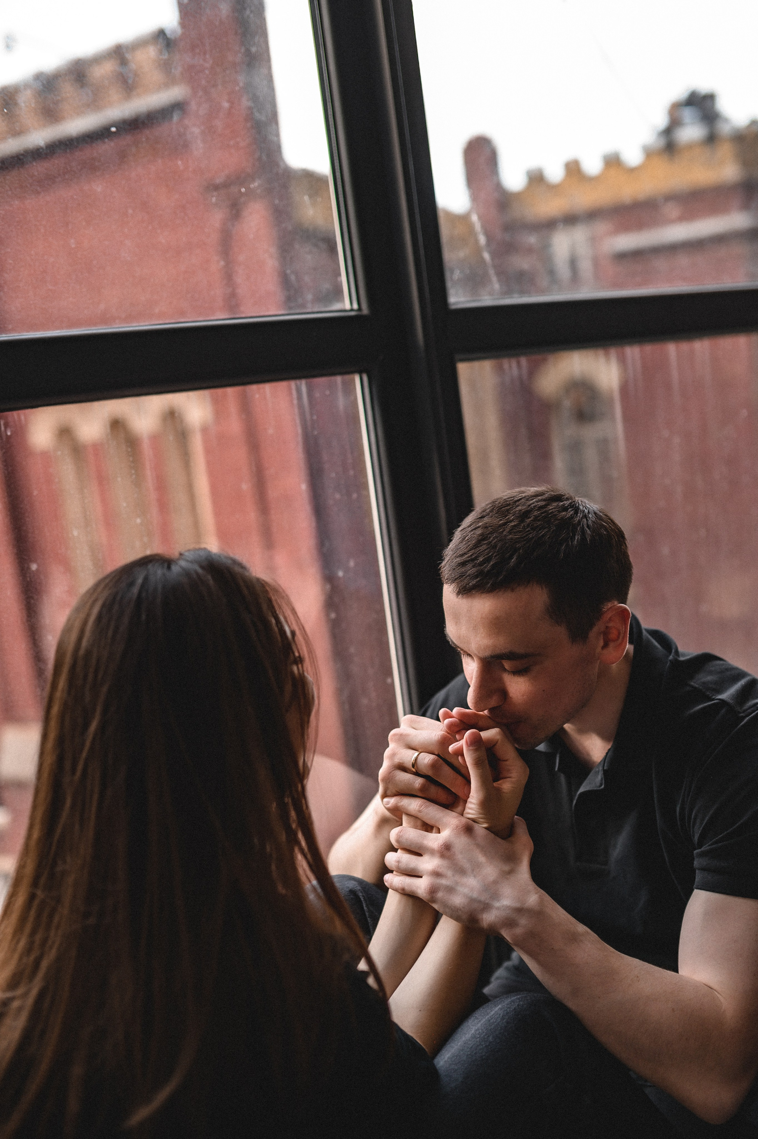 Вова, Юля и Максим в студии Москва. Семейный и свадебный lifestyle-фотограф в Москве Мария Петрова