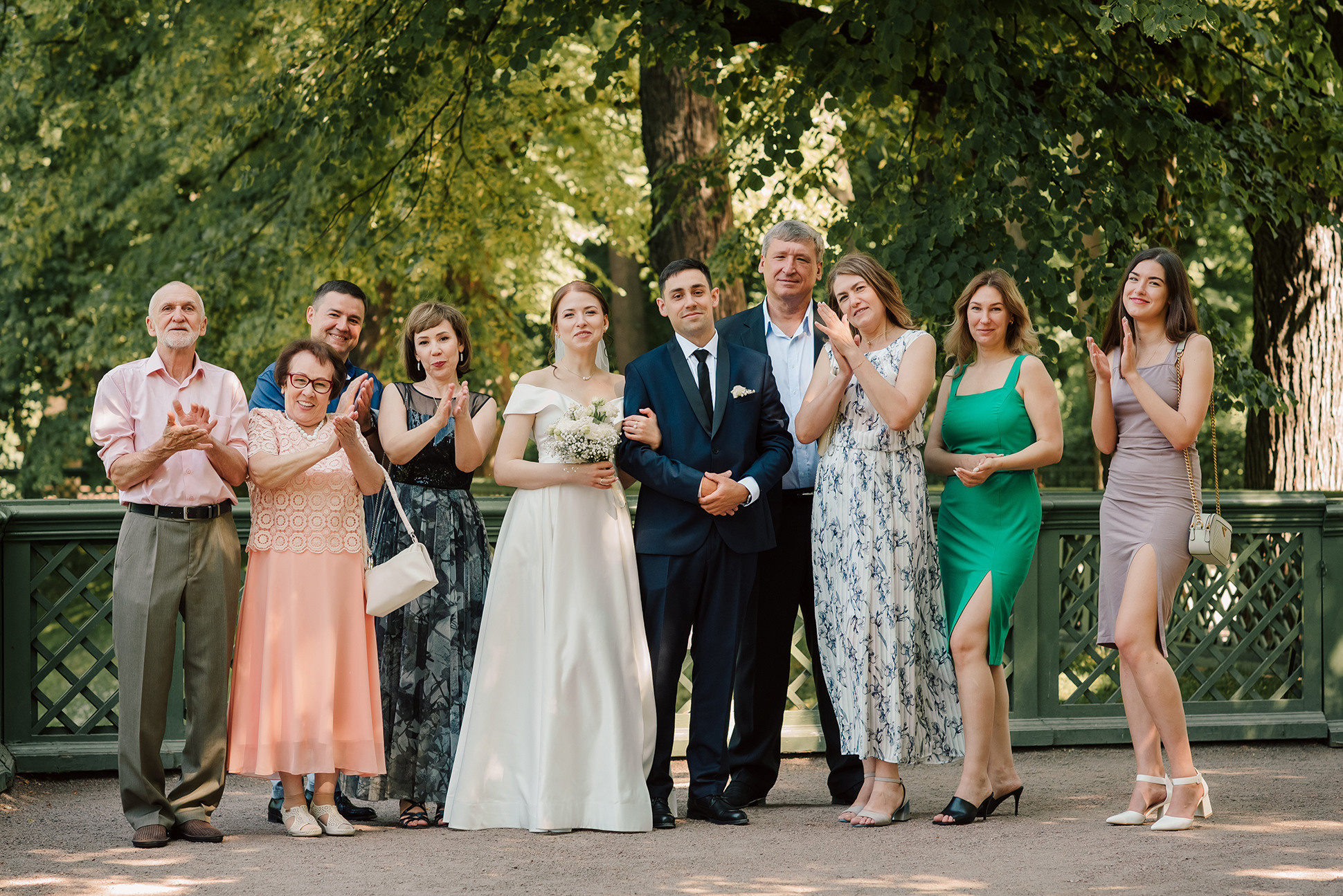 Ксения и Павел. Летний сад. Семейный и Свадебный фотограф. Санкт-Петербург. Пушкин