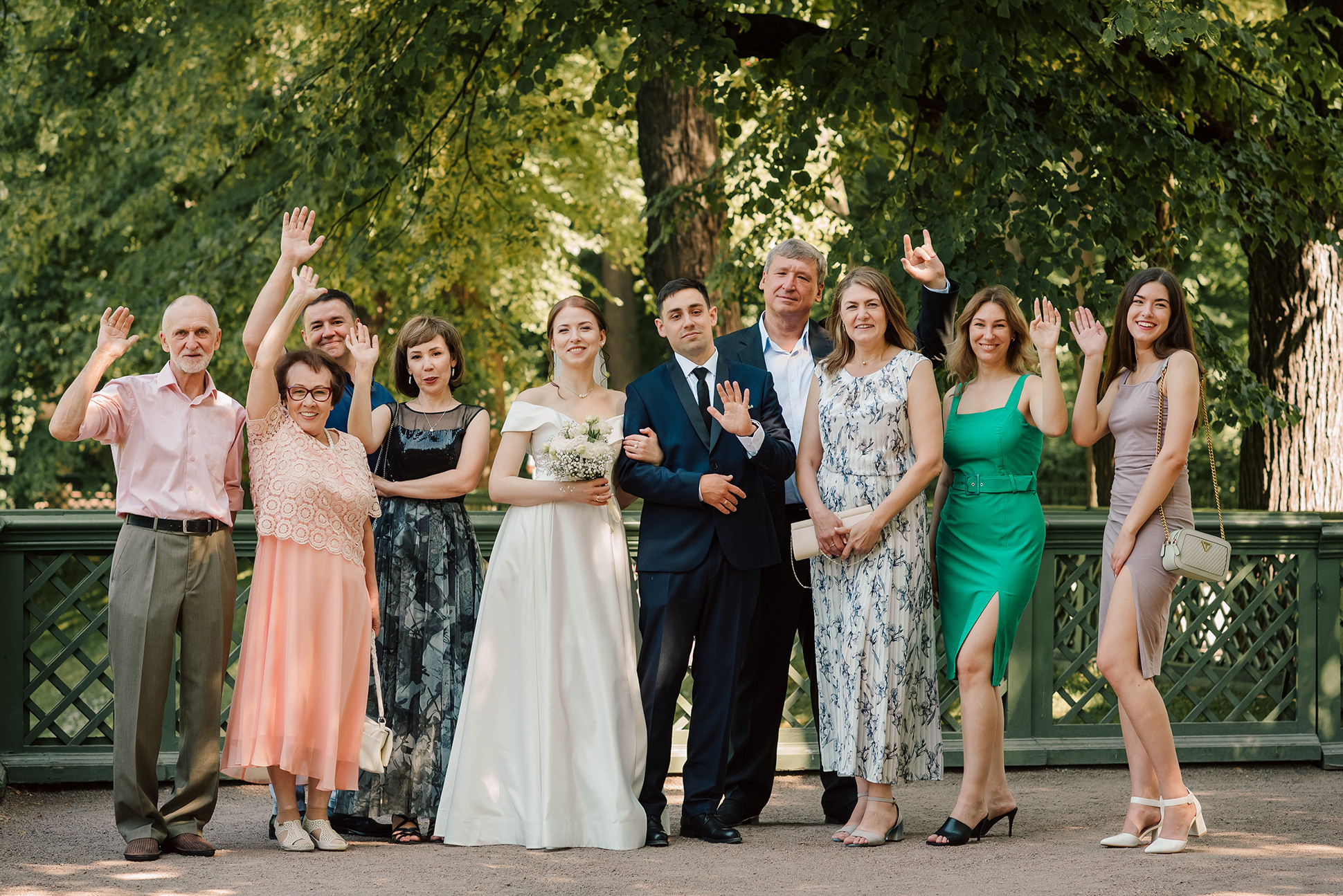 Ксения и Павел. Летний сад. Семейный и Свадебный фотограф. Санкт-Петербург. Пушкин