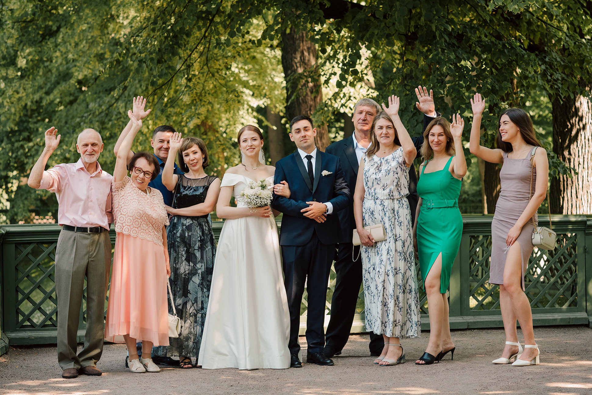 Ксения и Павел. Летний сад. Семейный и Свадебный фотограф. Санкт-Петербург. Пушкин