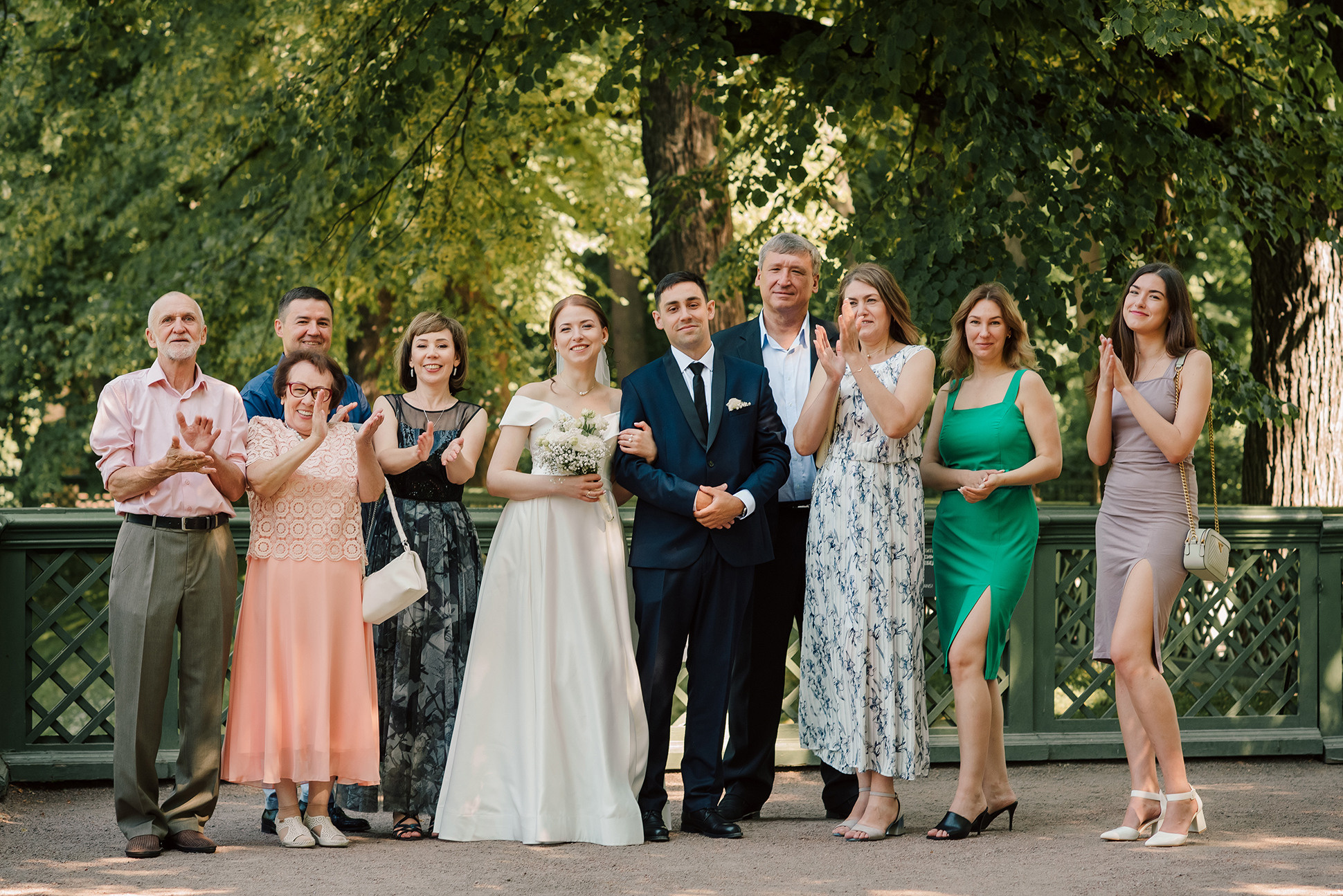 Ксения и Павел. Летний сад. Семейный и Свадебный фотограф. Санкт-Петербург. Пушкин