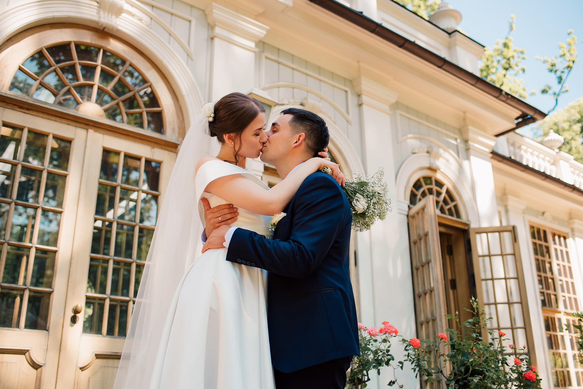Ксения и Павел. Летний сад. Семейный и Свадебный фотограф. Санкт-Петербург. Пушкин
