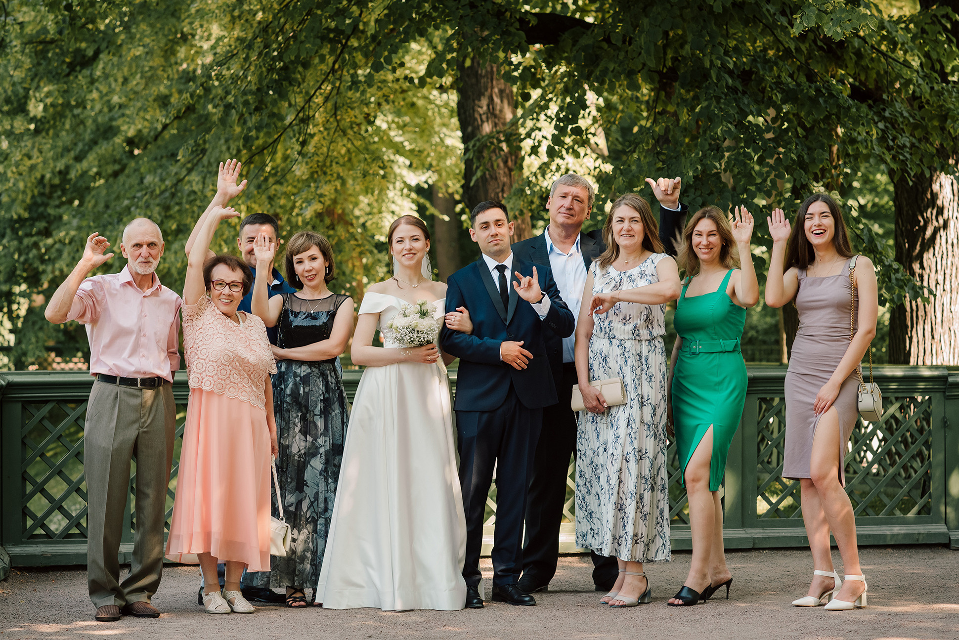 Ксения и Павел. Летний сад. Семейный и Свадебный фотограф. Санкт-Петербург. Пушкин