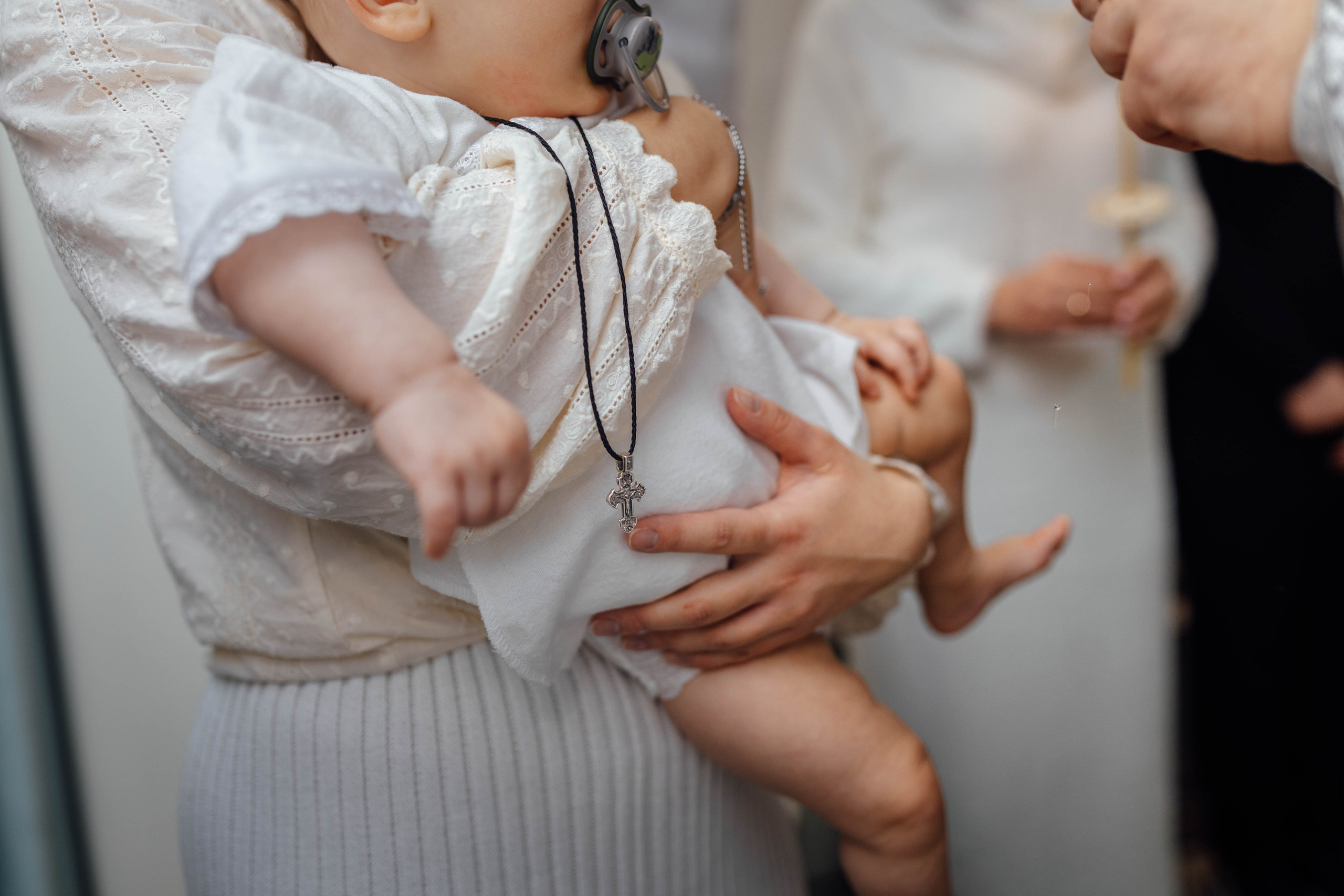 Крещение Демида, храм Святой Троицы, декабрь 2025