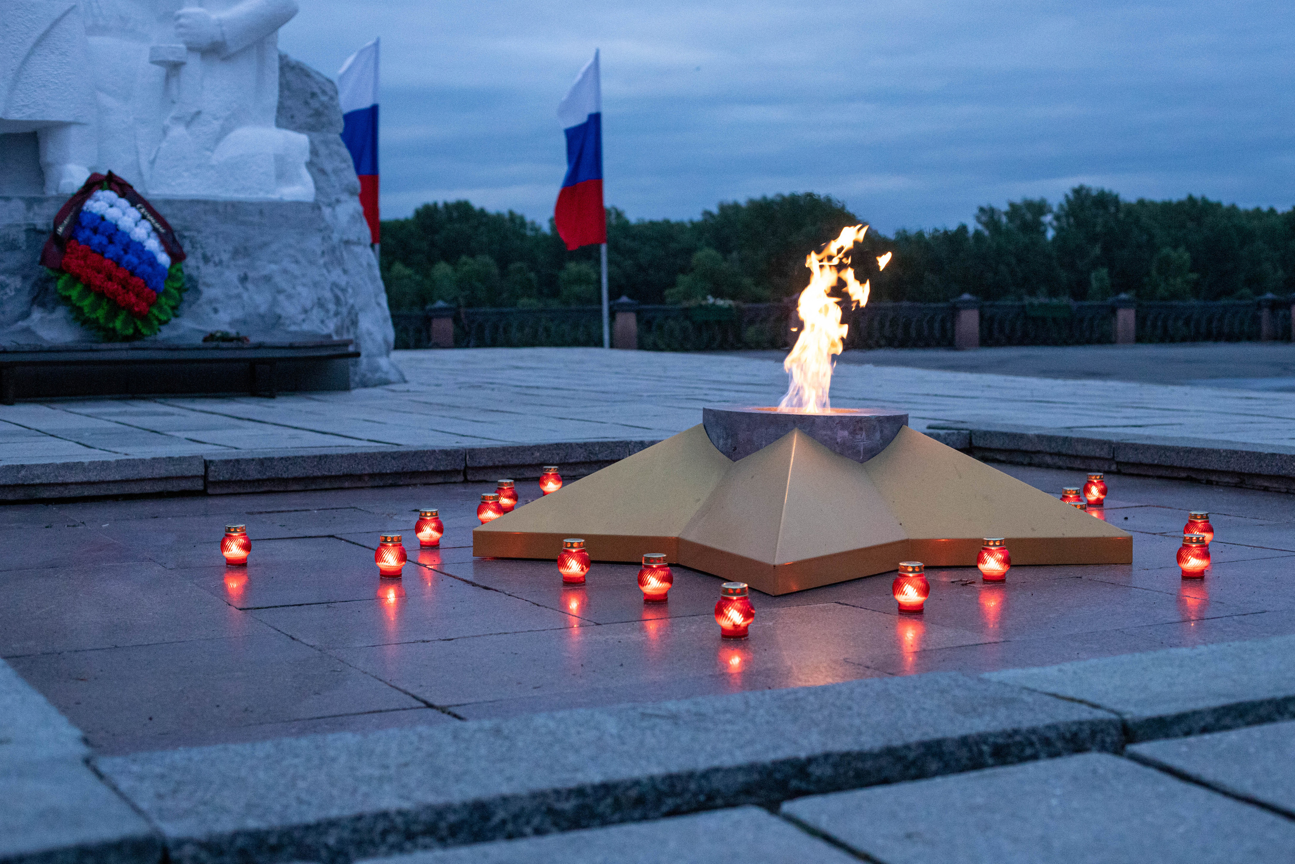 Всероссийские акции «Свеча Памяти» и «Огненная картина» |Кемерово|2021|