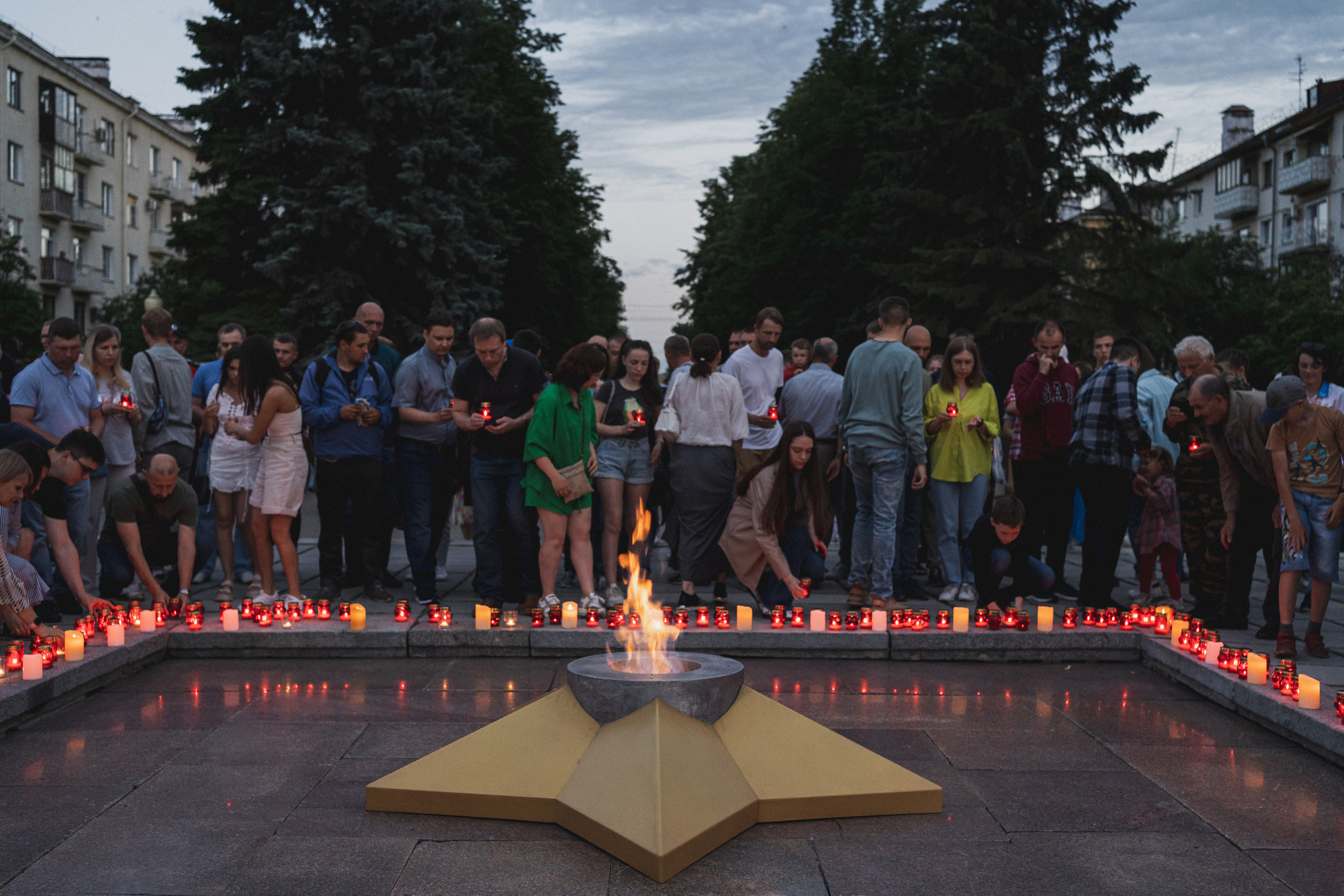Всероссийские акции «Свеча Памяти» и «Огненная картина» |Кемерово|2022