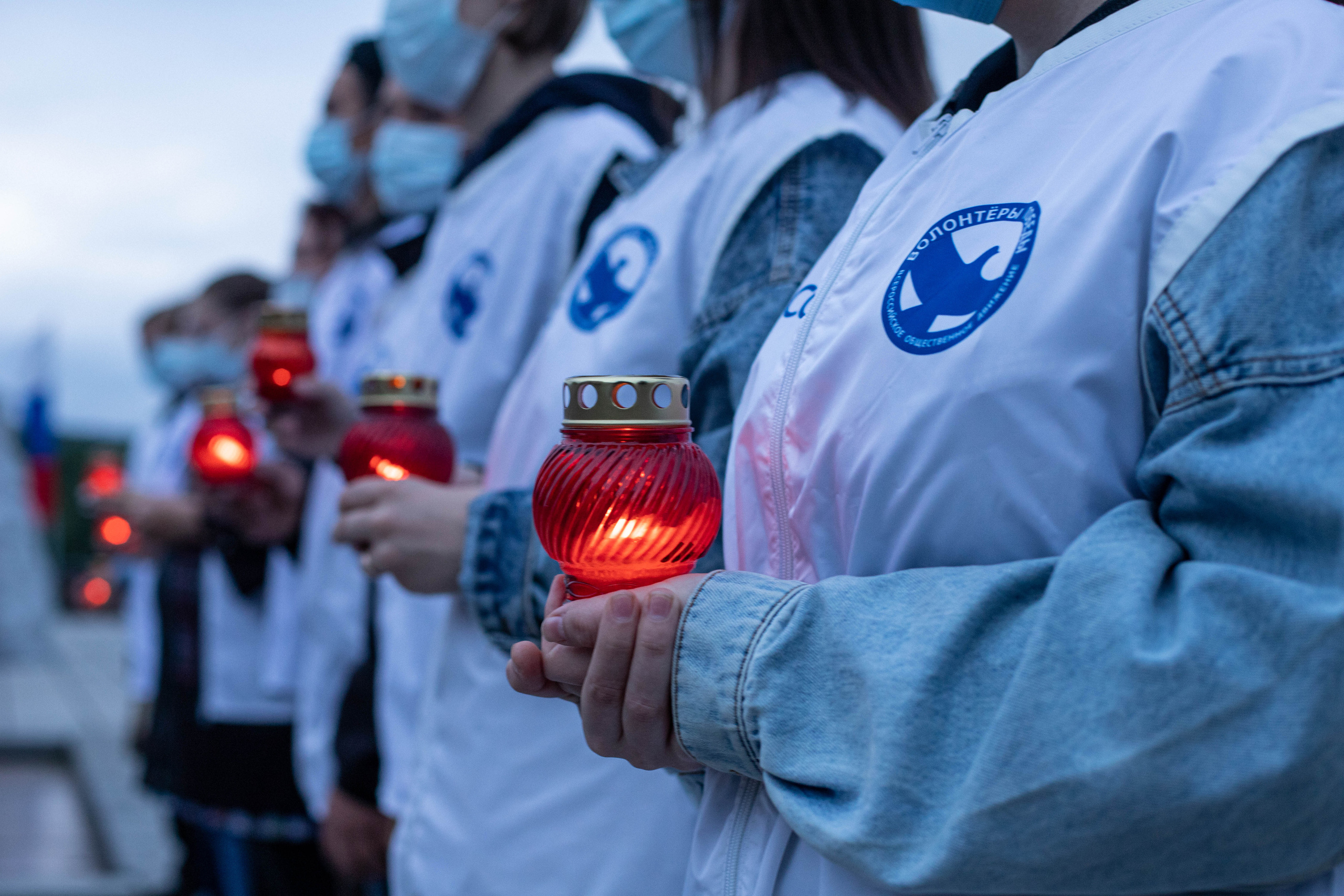 Всероссийские акции «Свеча Памяти» и «Огненная картина» |Кемерово|2021|