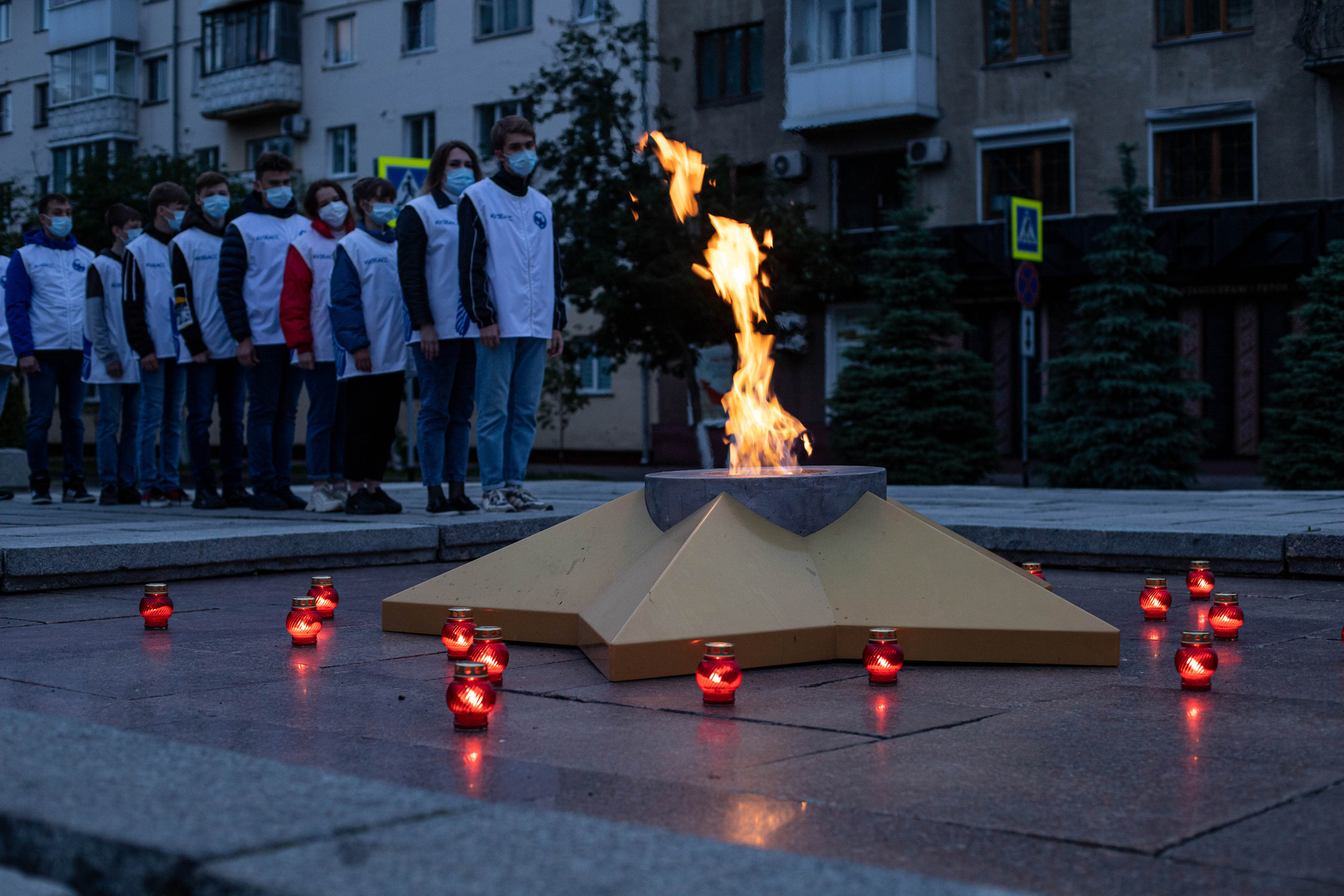 Всероссийские акции «Свеча Памяти» и «Огненная картина» |Кемерово|2021|