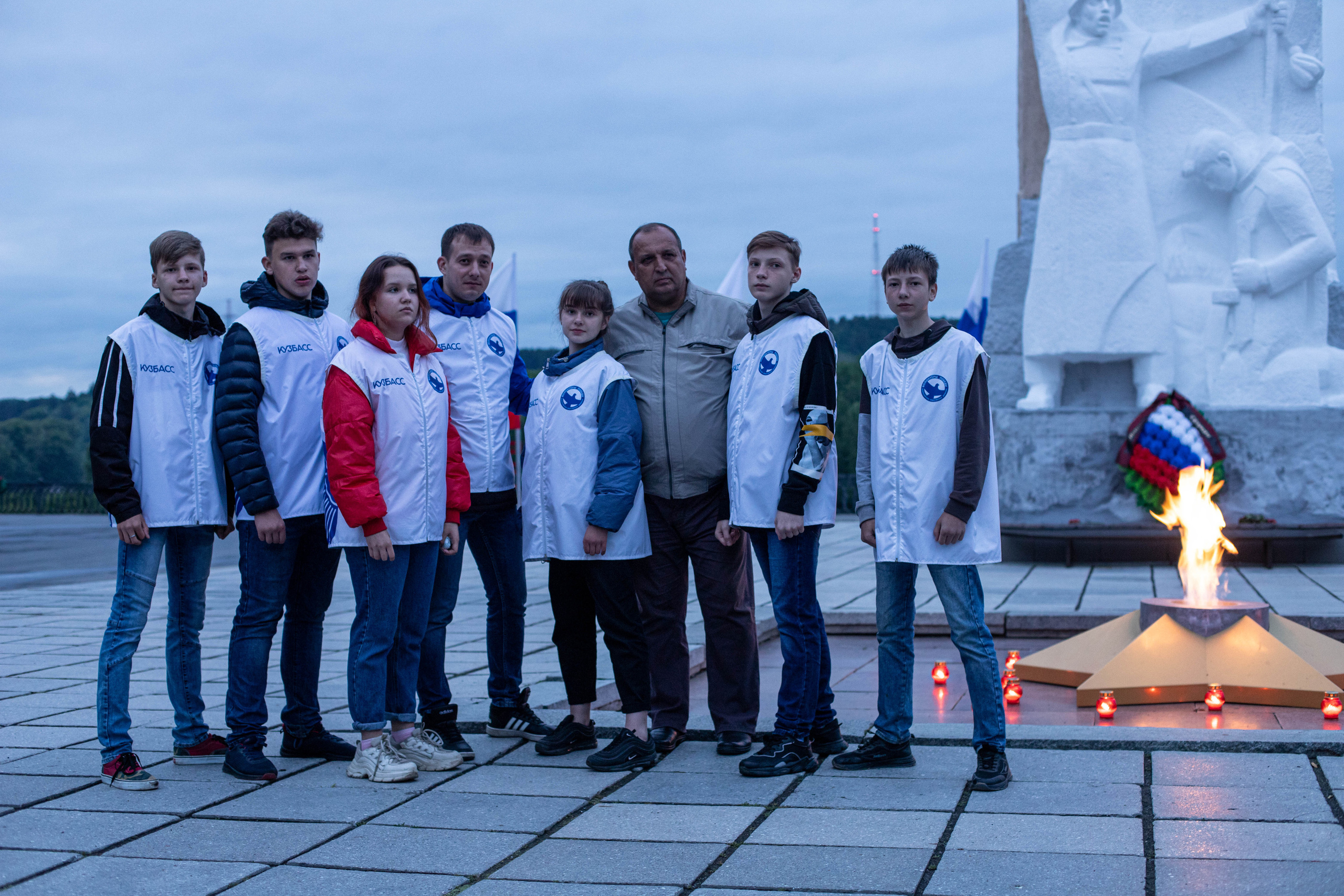 Всероссийские акции «Свеча Памяти» и «Огненная картина» |Кемерово|2021|