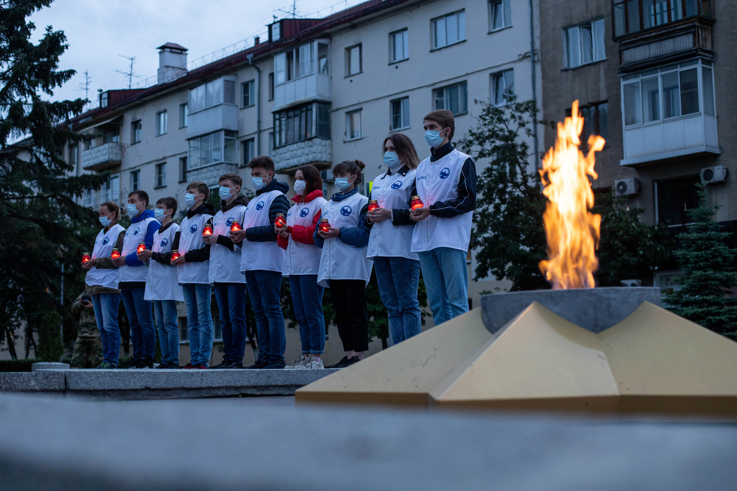 Всероссийские акции «Свеча Памяти» и «Огненная картина» |Кемерово|2021|