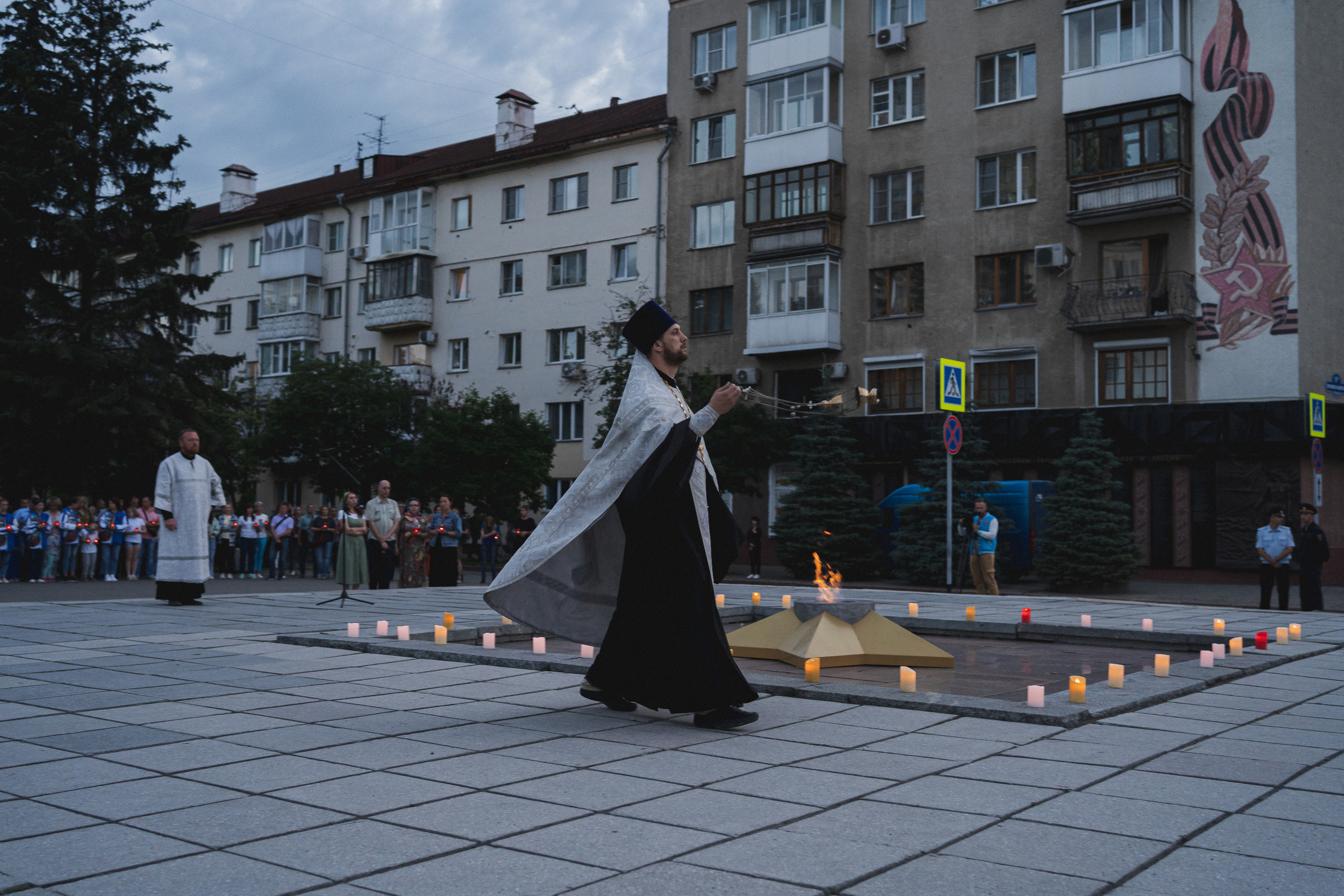 Всероссийские акции «Свеча Памяти» и «Огненная картина» |Кемерово|2022