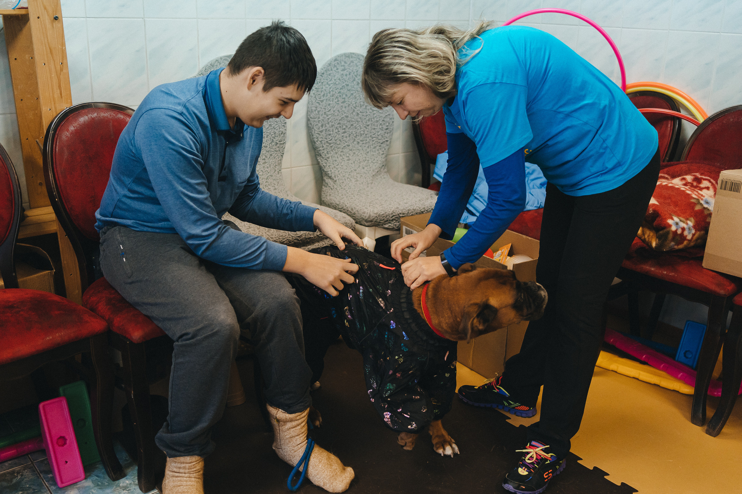 Доктор Пес: канистерапия для детей и подростков с ОВЗ | Кемерово | 2021-2022