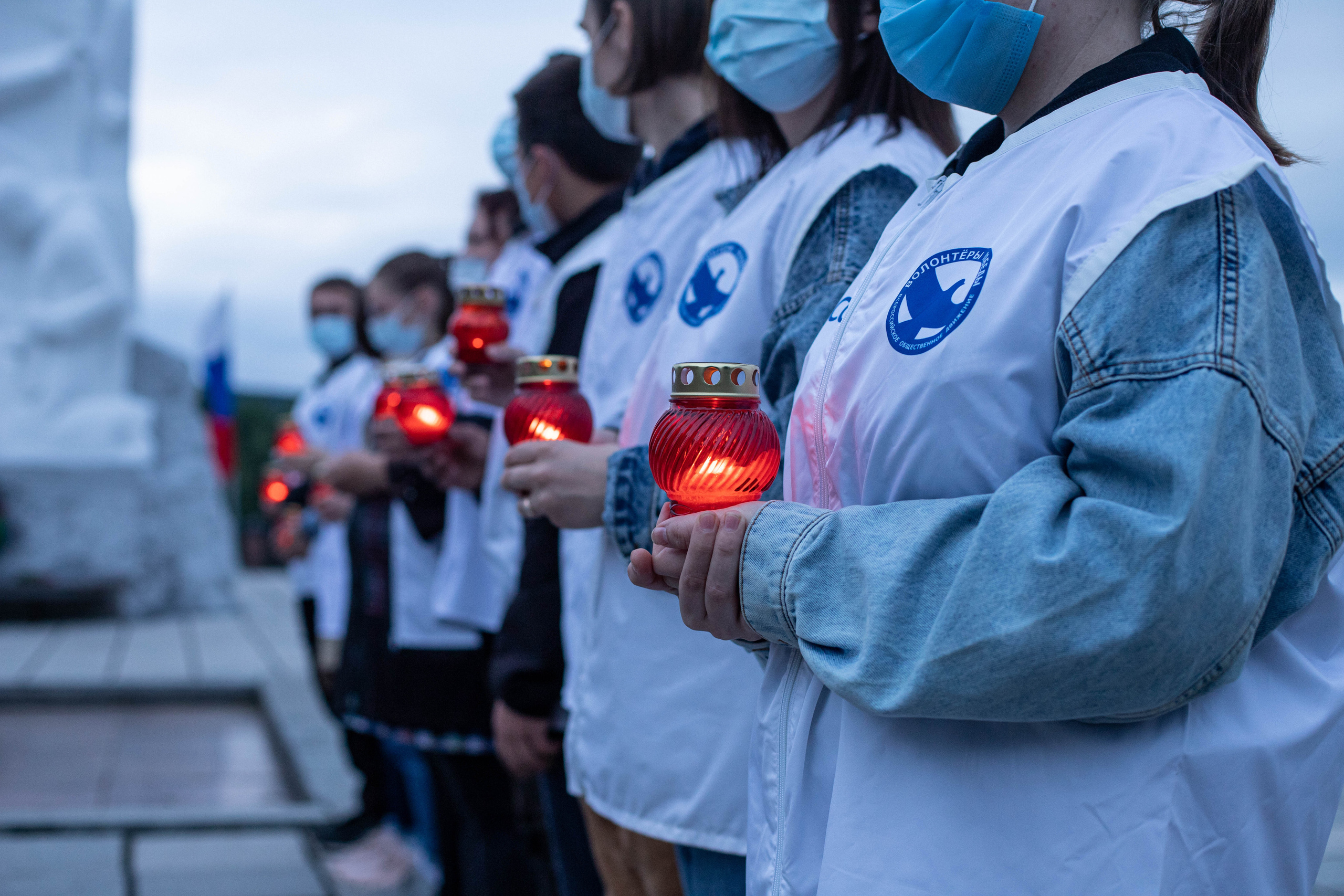 Всероссийские акции «Свеча Памяти» и «Огненная картина» |Кемерово|2021|