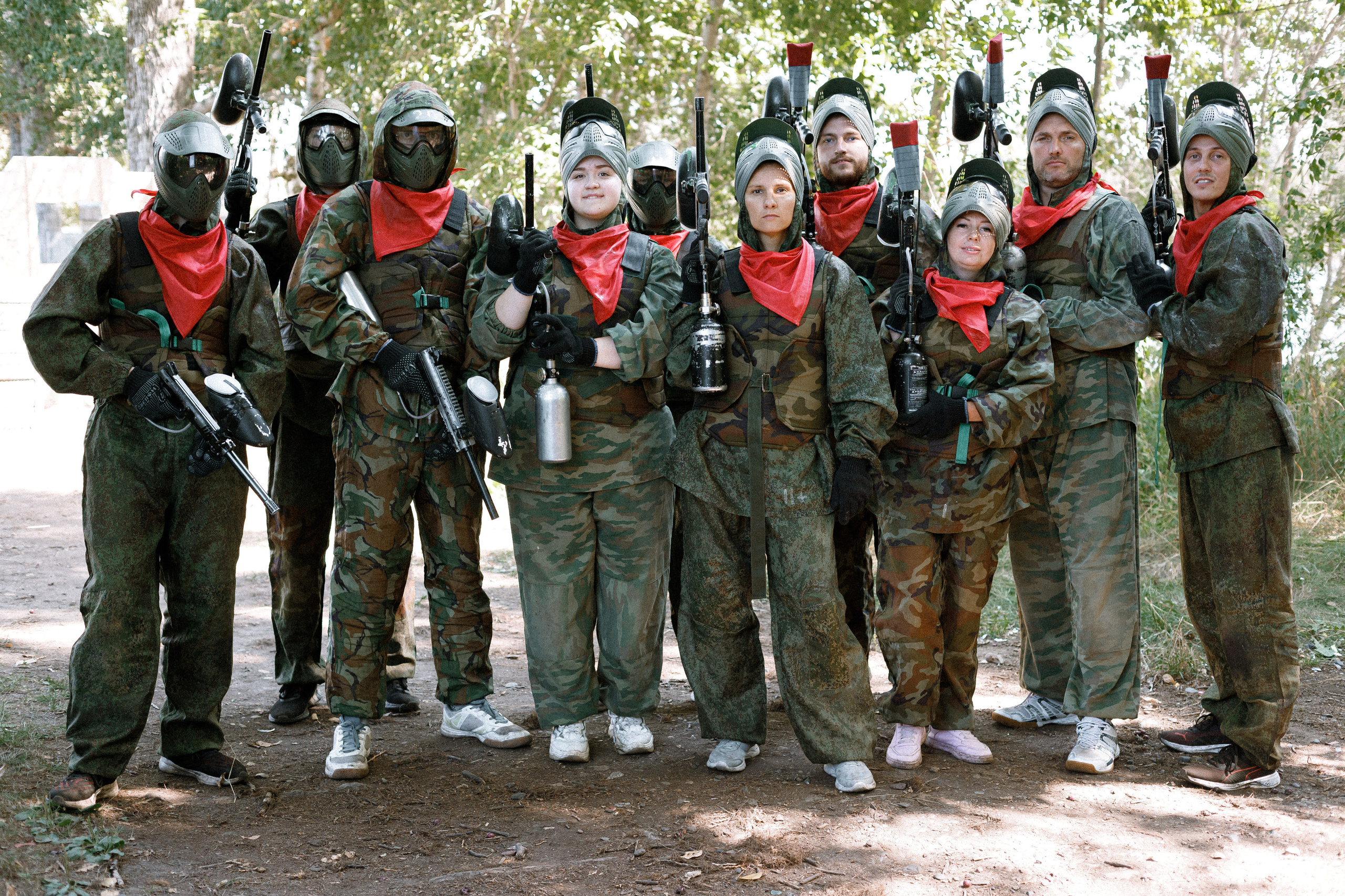 Инклюзивный турнир по пейнтболу г. Кемерово | 2021